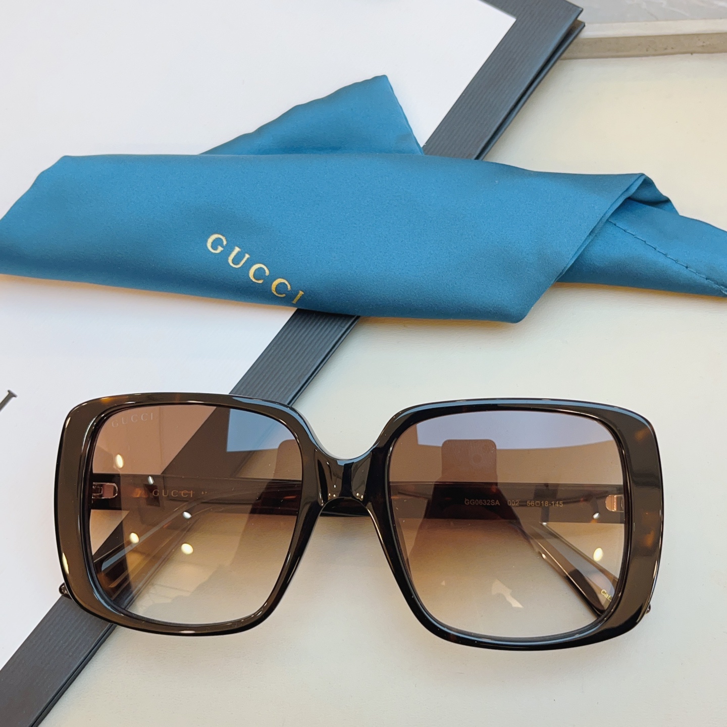，【GUCC*】古*驰新款太阳镜🕶️，GG0632SA，SIZE56口18-145 