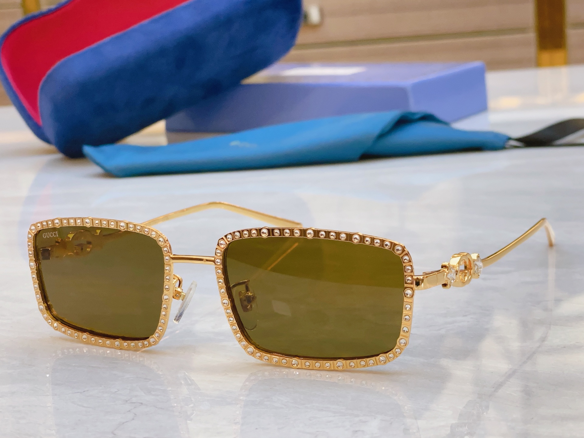 ，【GUCC*】古*驰新款太阳镜🕶️，MODEL：GG1568S，SIZE57口19-145