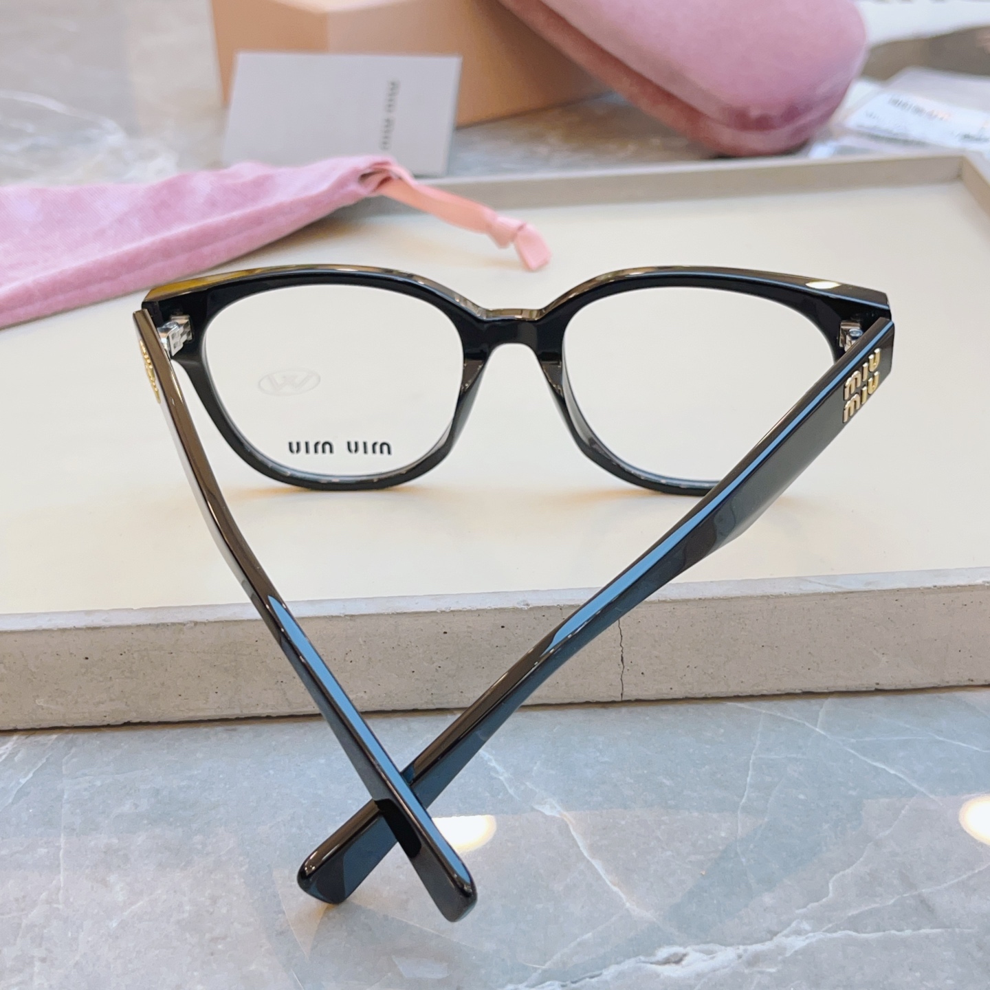 ，【MIU MI*】缪缪新款眼镜架，
MODELVMU 02V，SIZE：54口19-140