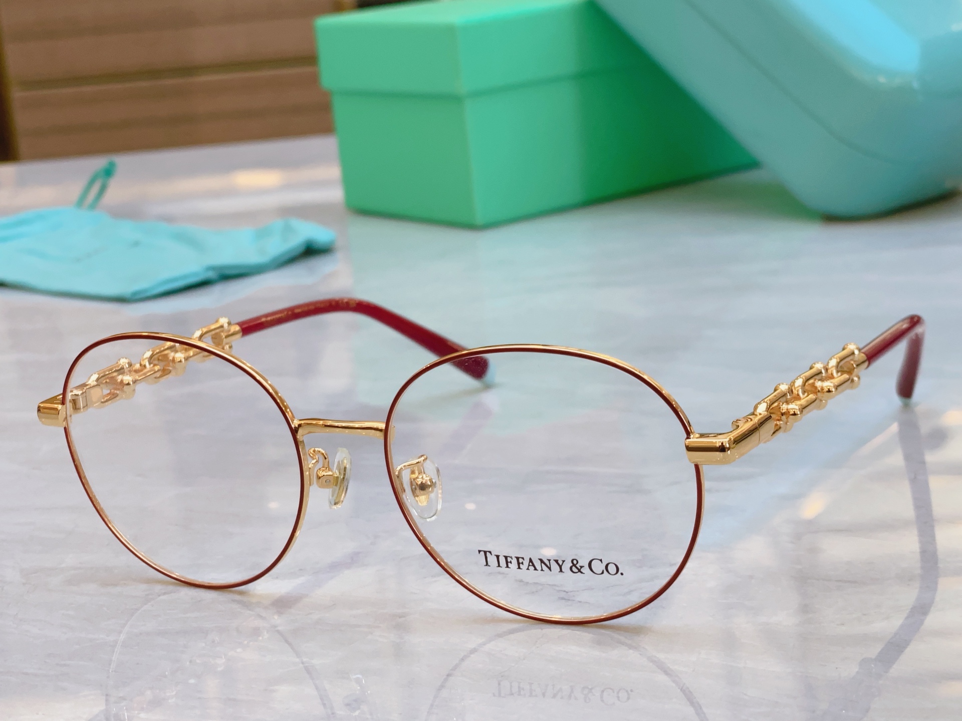 ，【Tiffany & Co.】蒂芙*尼新款太阳镜🕶️，Mod：TF1148D，Size：56口18-1