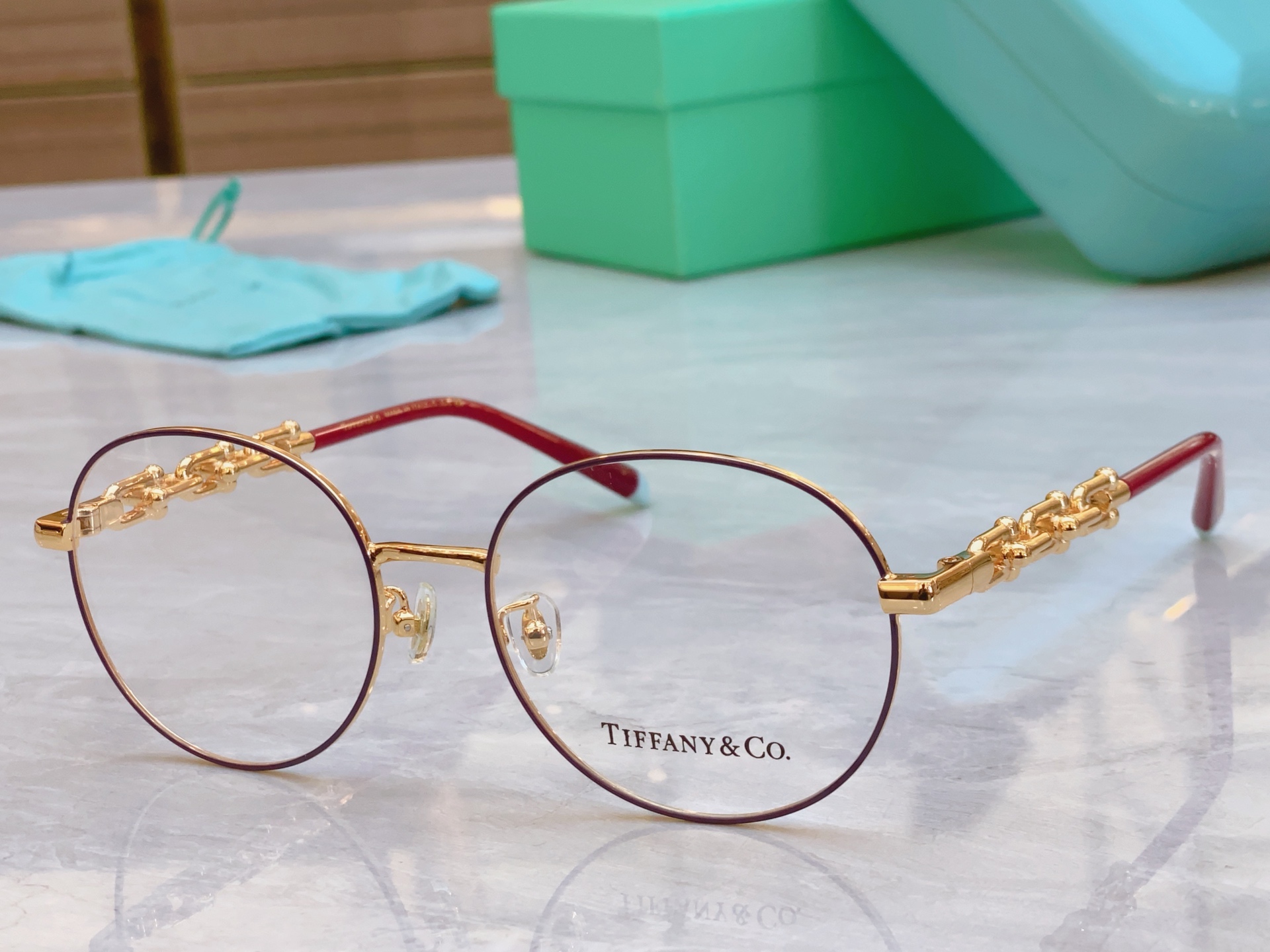 ，【Tiffany & Co.】蒂芙*尼新款太阳镜🕶️，Mod：TF1148D，Size：56口18-1