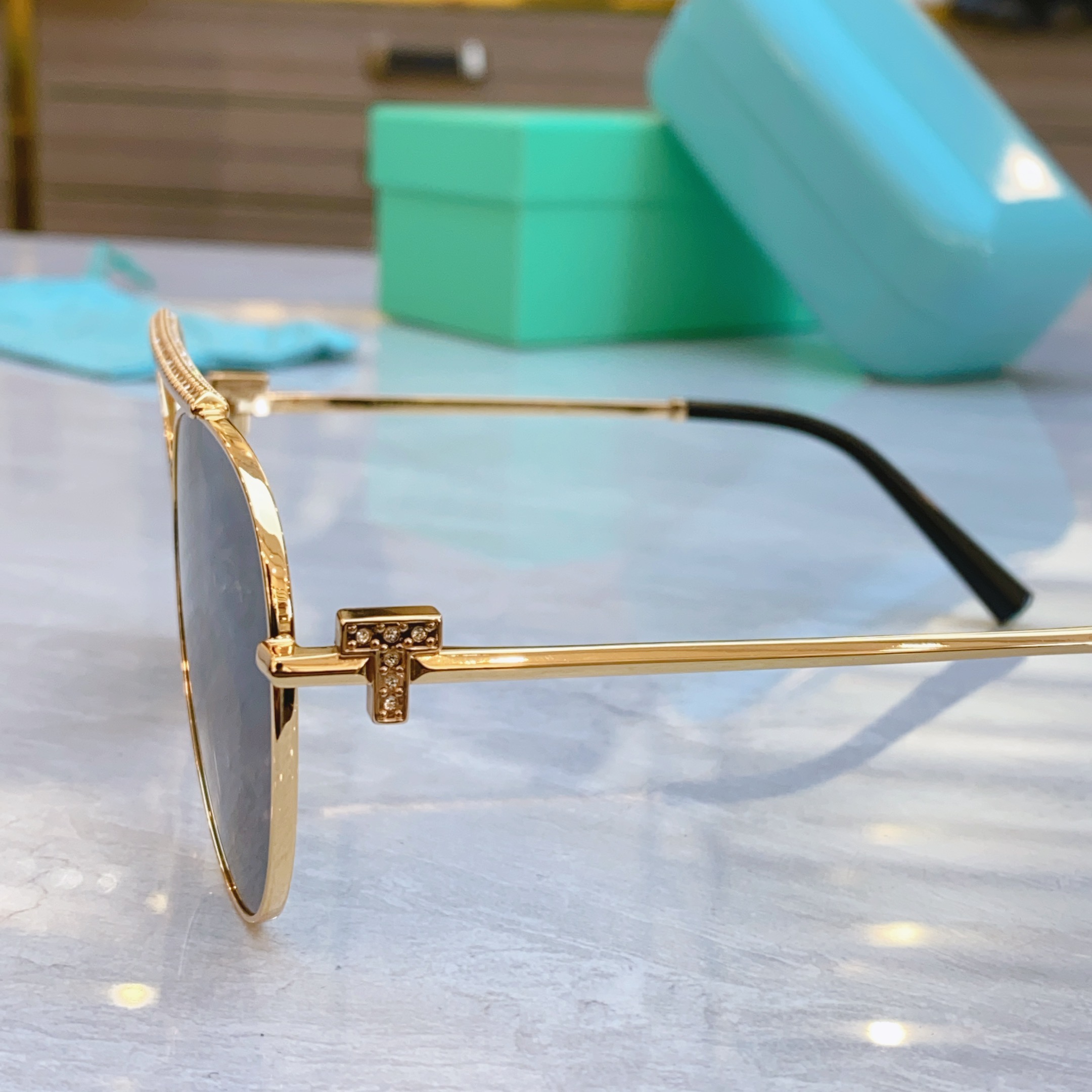 ，【Tiffany & Co.】蒂芙*尼新款太阳镜🕶️，Mod：TF5019，Size：61口12-14