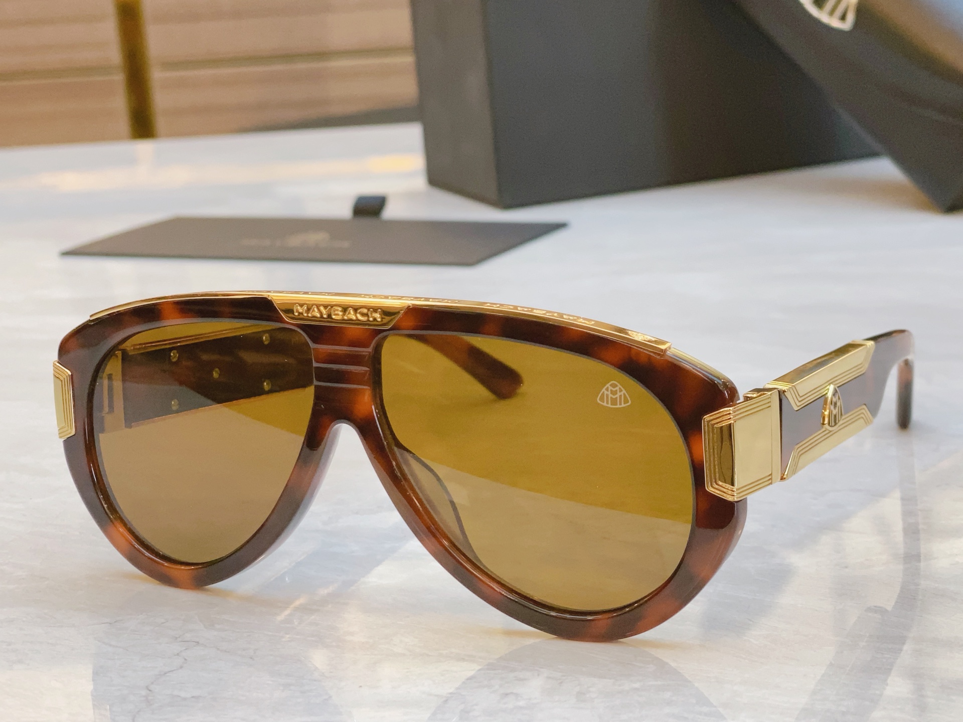 ，【MAYBAC*】迈巴*赫新款太阳镜🕶️🕶️，MODEL THE IDOLI-A9 ，SIZE：60口