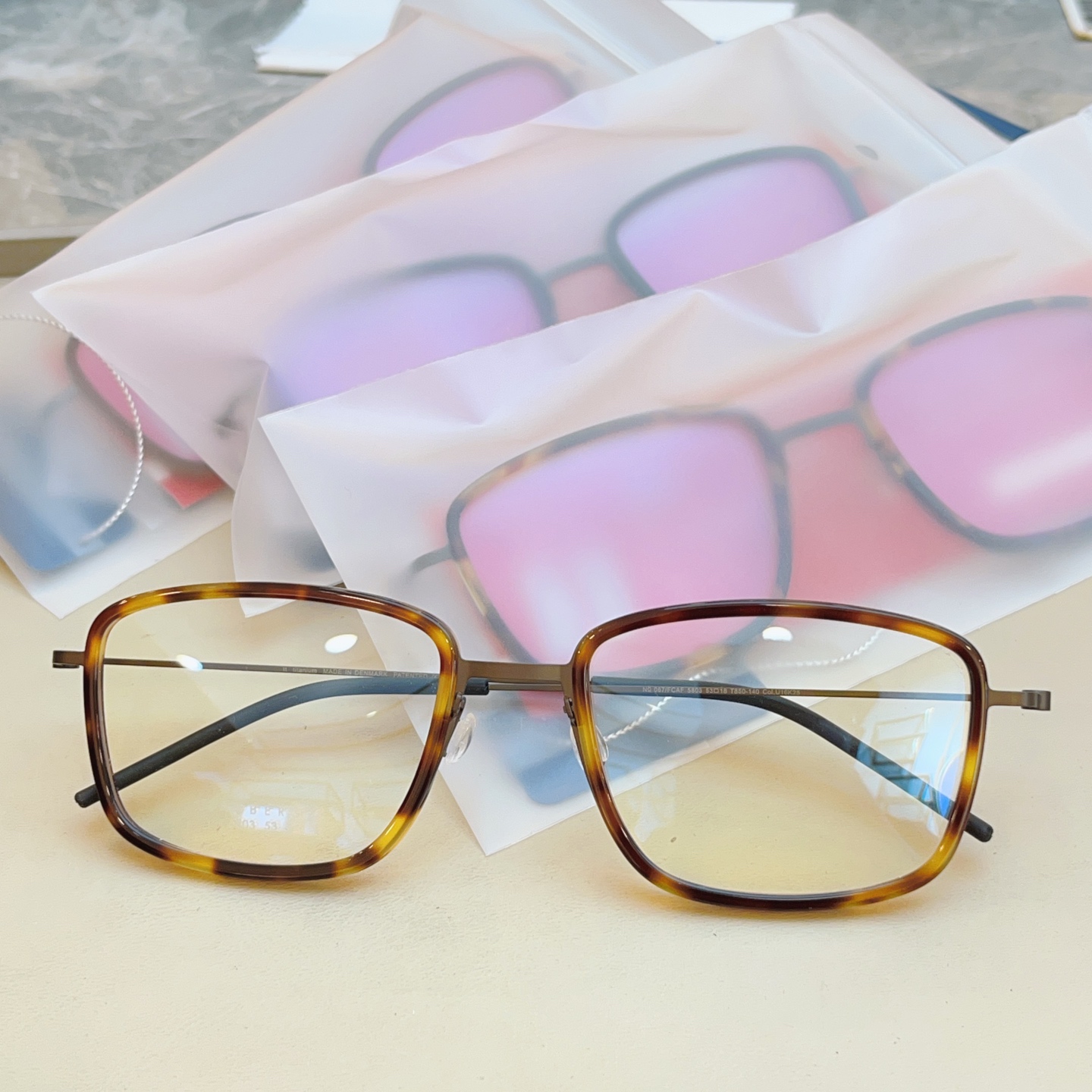 ，【LINDBER*】林德*伯格新款光学架，MODEL：5803，SIZE：53口18-140 高版本