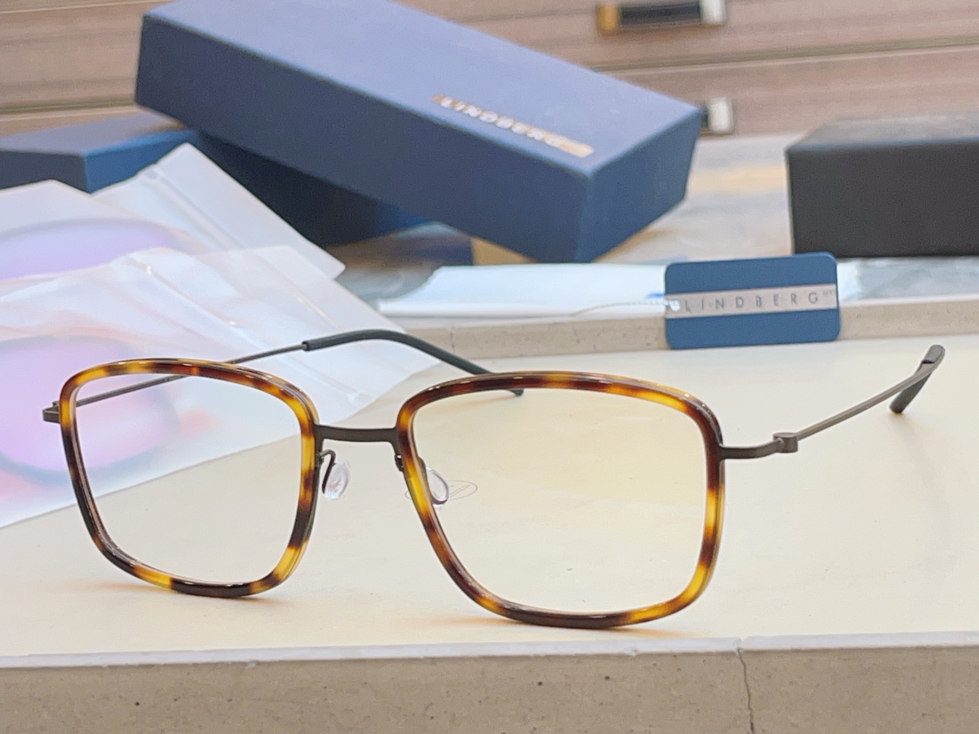，【LINDBER*】林德*伯格新款光学架，MODEL：5803，SIZE：53口18-140 高版本