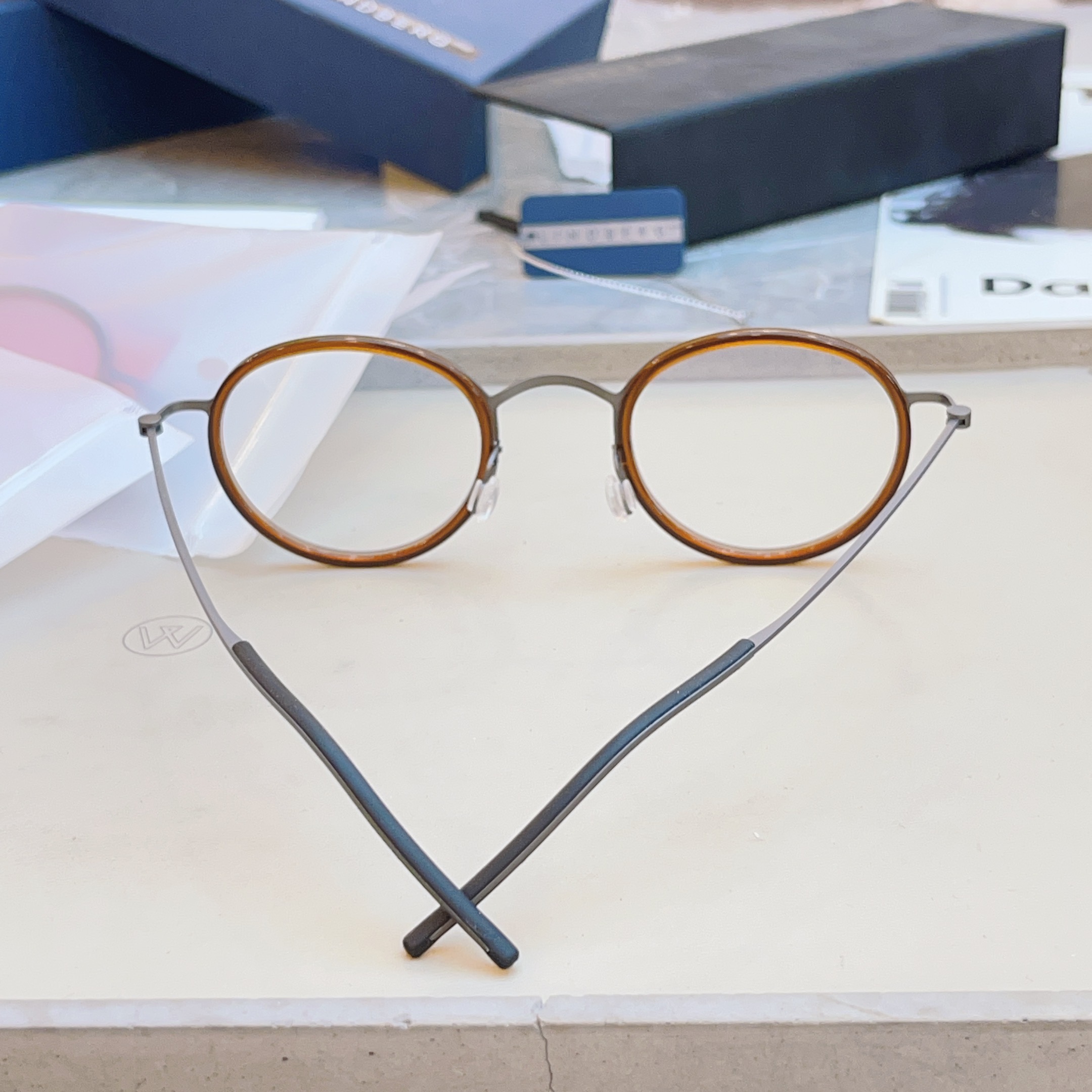 ，【LINDBER*】林德*伯格新款光学架，MODEL：5805，SIZE：46口25-145 高版本