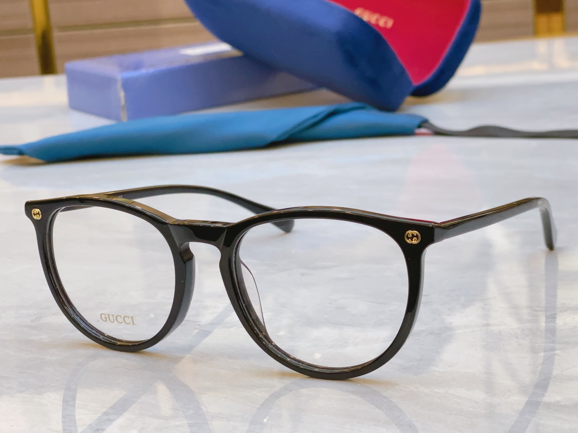 ，【GUCC*】古*驰新款眼镜架，MODEL：GG0027O，SIZE53口18-145