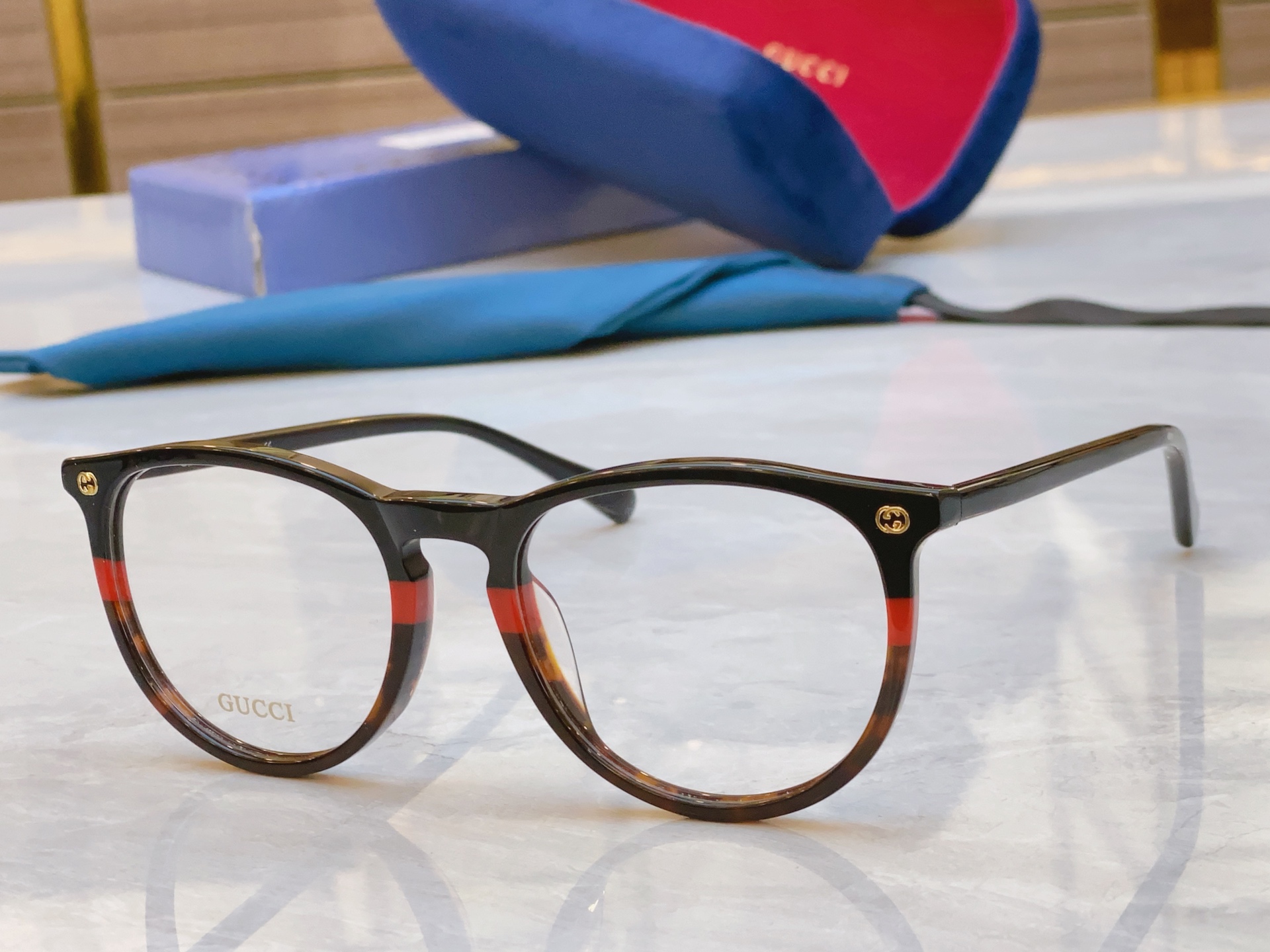，【GUCC*】古*驰新款眼镜架，MODEL：GG0027O，SIZE53口18-145