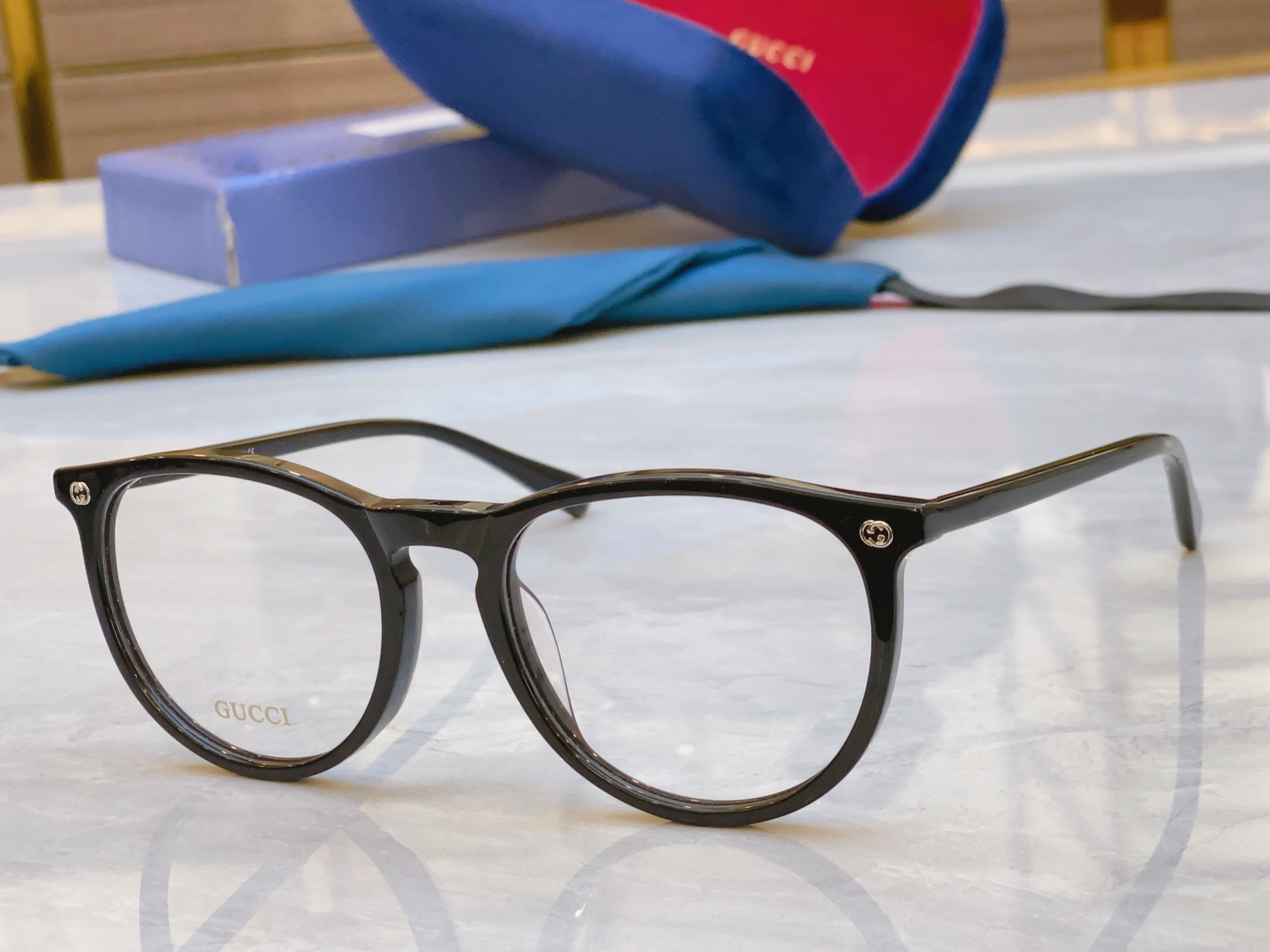 ，【GUCC*】古*驰新款眼镜架，MODEL：GG0027O，SIZE53口18-145