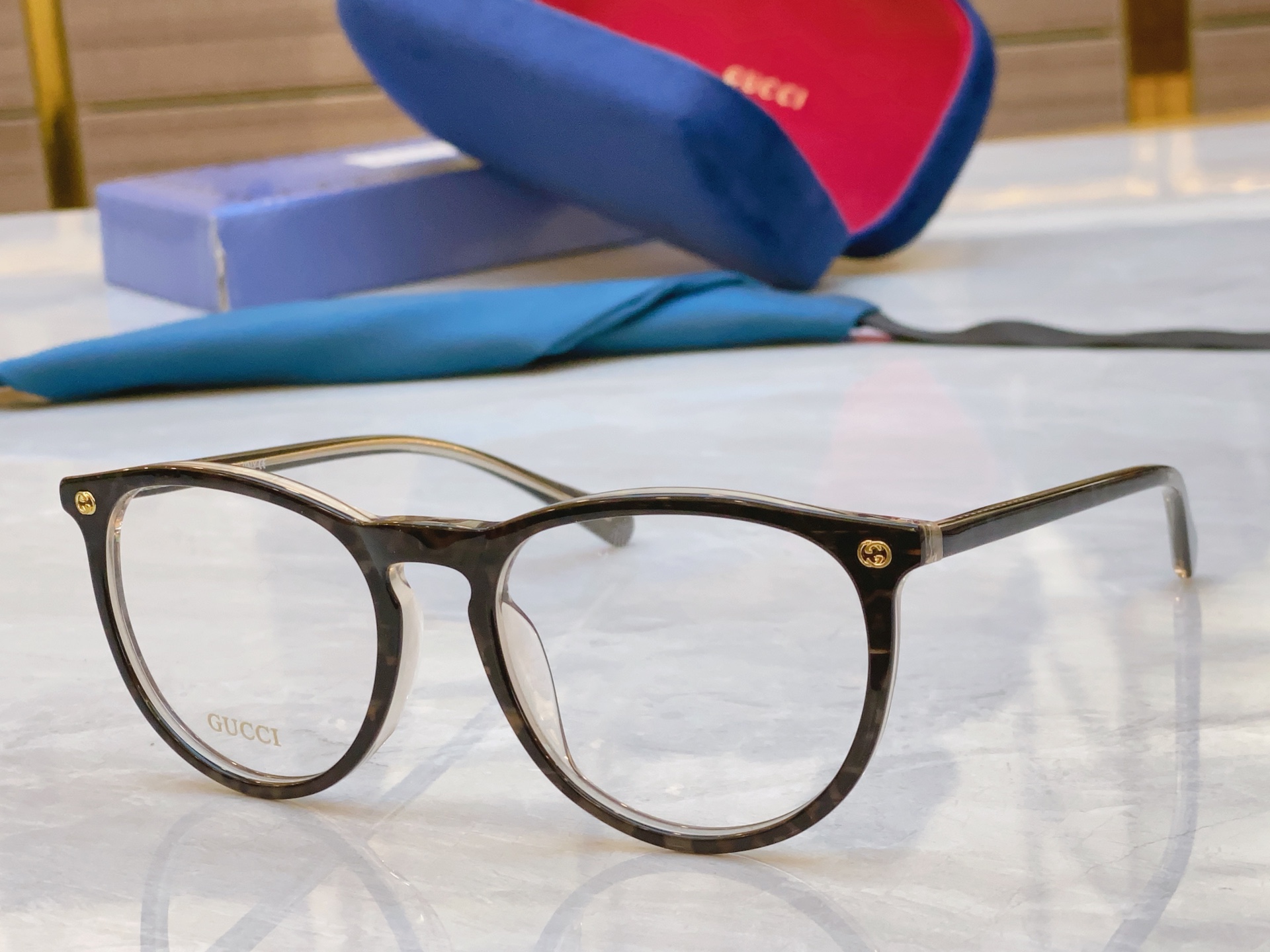 ，【GUCC*】古*驰新款眼镜架，MODEL：GG0027O，SIZE53口18-145