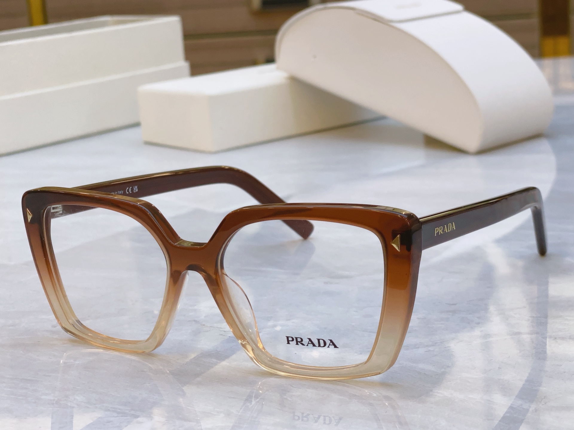 ，【PRAD*】普拉*达新款眼镜架，MODEL：PR 16ZV，SIZE：53口18-145