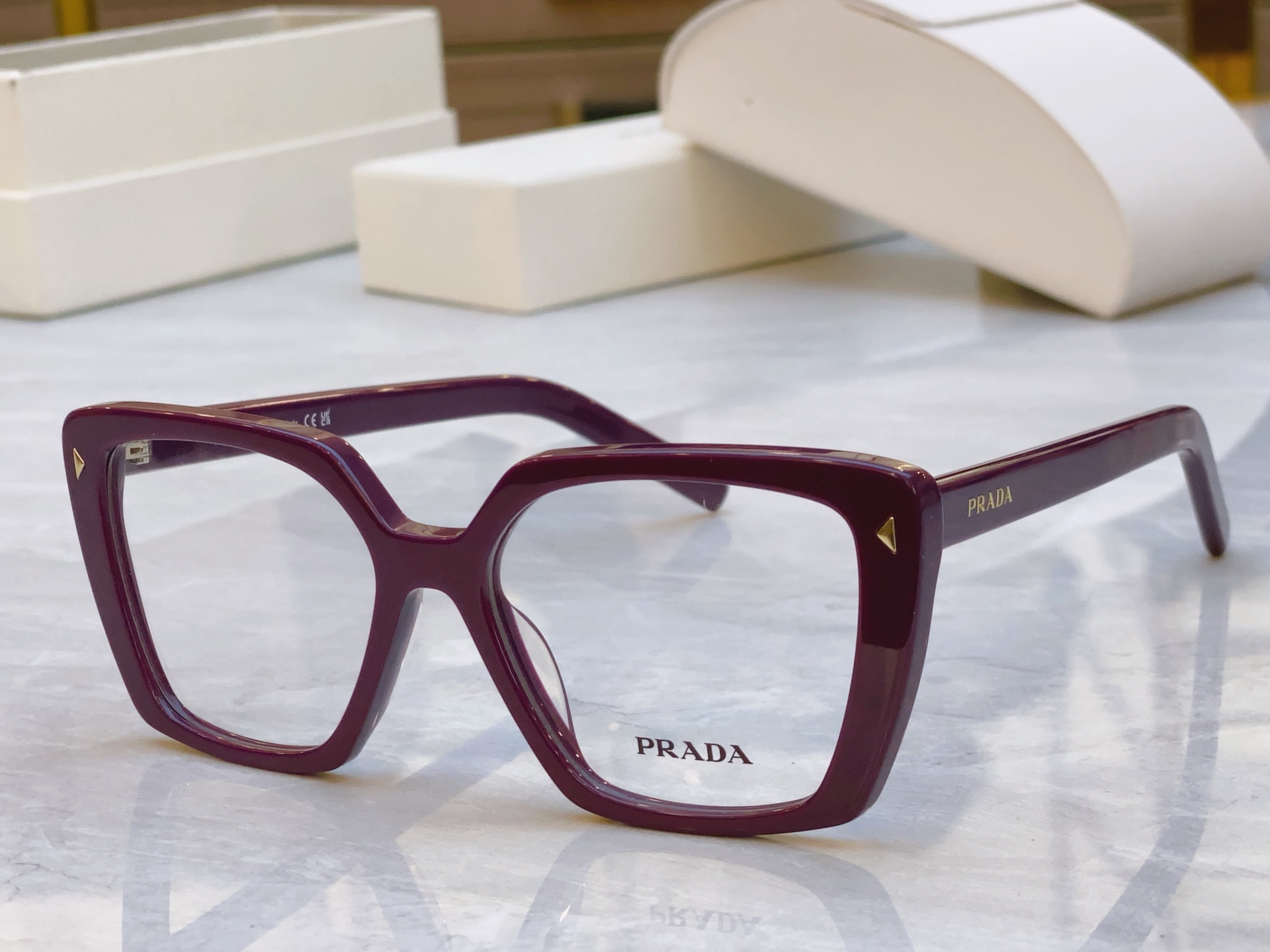 ，【PRAD*】普拉*达新款眼镜架，MODEL：PR 16ZV，SIZE：53口18-145