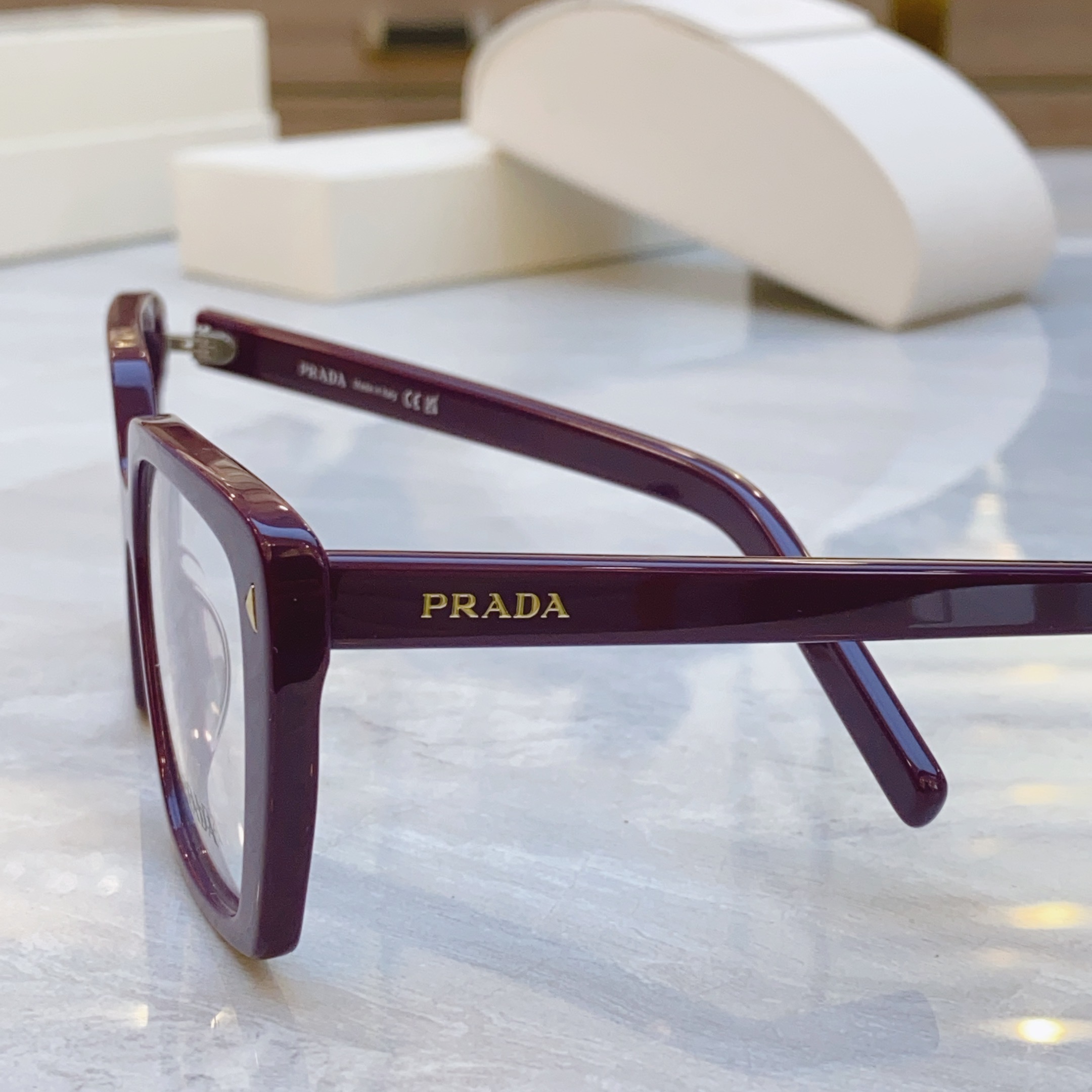 ，【PRAD*】普拉*达新款眼镜架，MODEL：PR 16ZV，SIZE：53口18-145