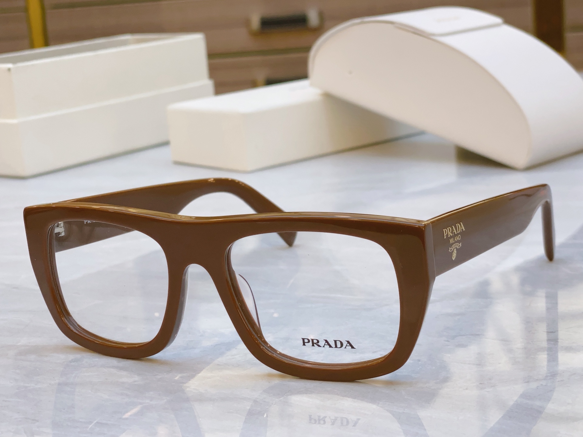 ，【PRAD*】普拉*达新款眼镜架，MODEL：PRA17V，SIZE：53口20-145