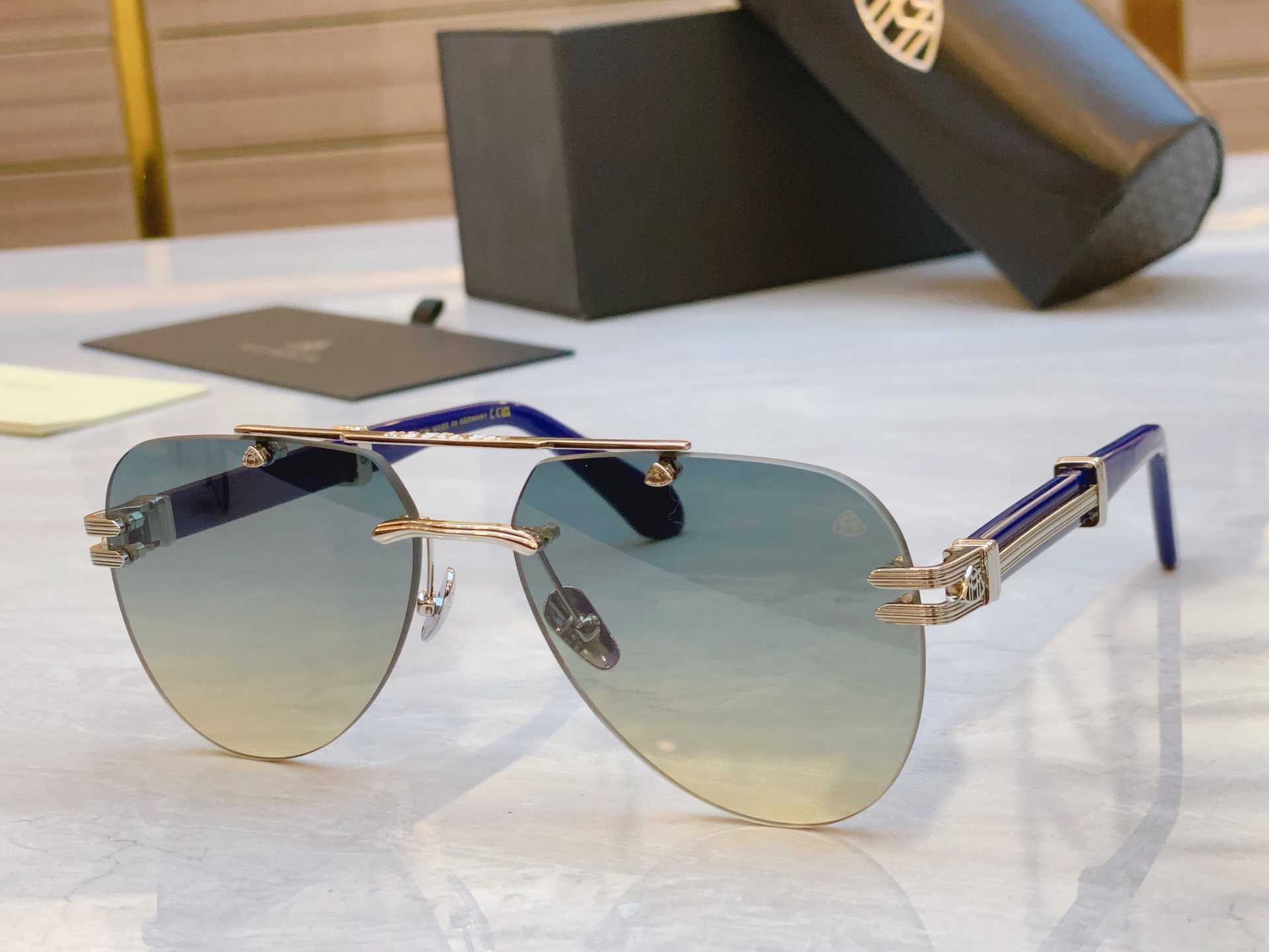 ，【MAYBAC*】迈巴*赫新款太阳镜🕶️🕶️，MODEL E01Z - V/ 10 - 8/P/SH 