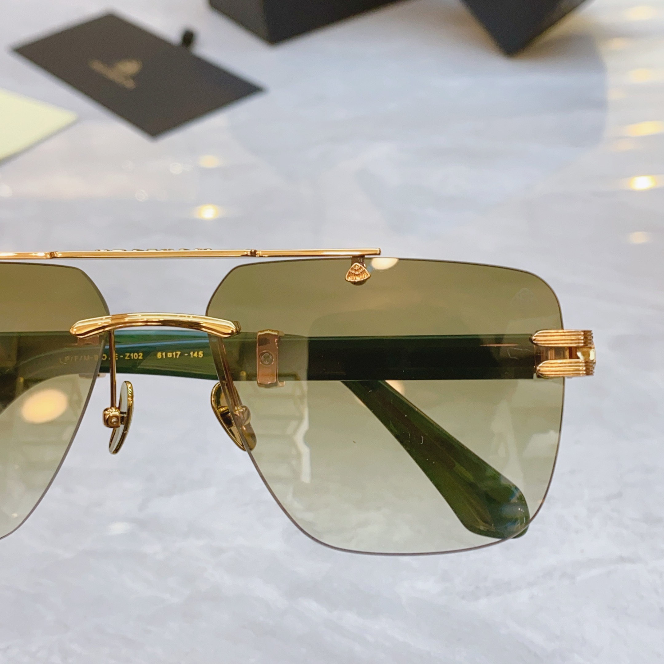 ，【MAYBAC*】迈巴*赫新款太阳镜🕶️🕶️，MODEL LP/F/M-BO /E - Z102，SI