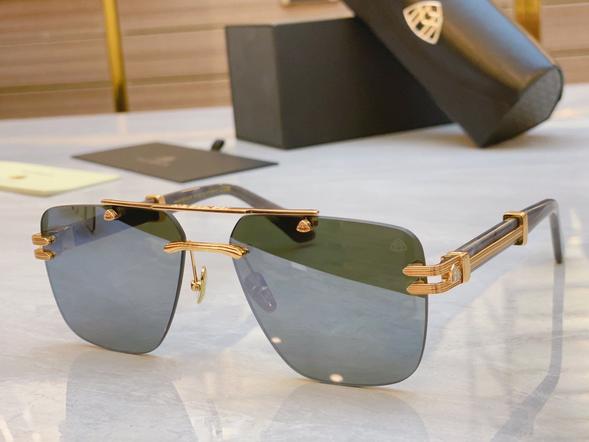 ，【MAYBAC*】迈巴*赫新款太阳镜🕶️🕶️，MODEL LP/F/M-BO /E - Z102，SI