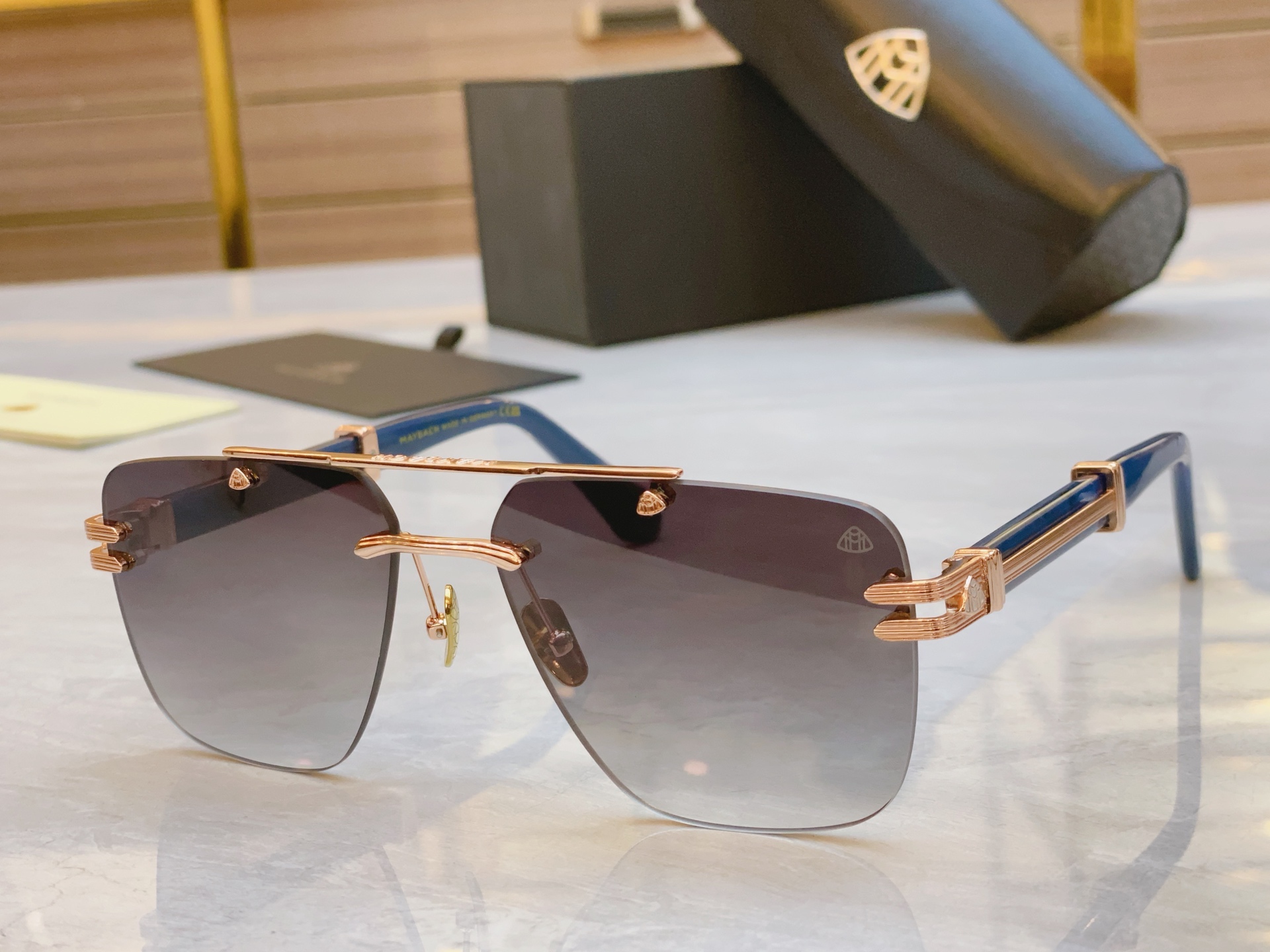 ，【MAYBAC*】迈巴*赫新款太阳镜🕶️🕶️，MODEL LP/F/M-BO /E - Z102，SI