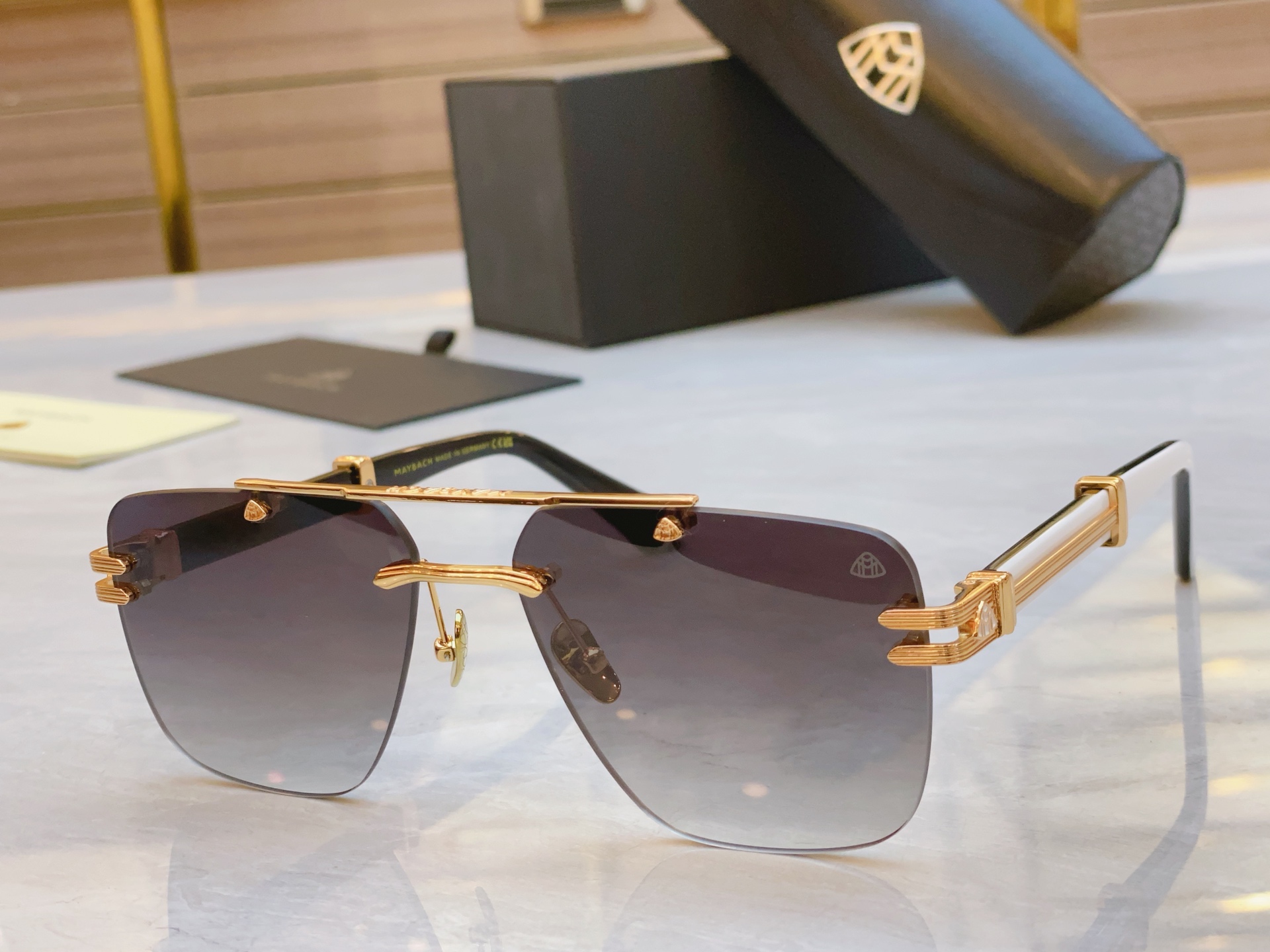 ，【MAYBAC*】迈巴*赫新款太阳镜🕶️🕶️，MODEL LP/F/M-BO /E - Z102，SI
