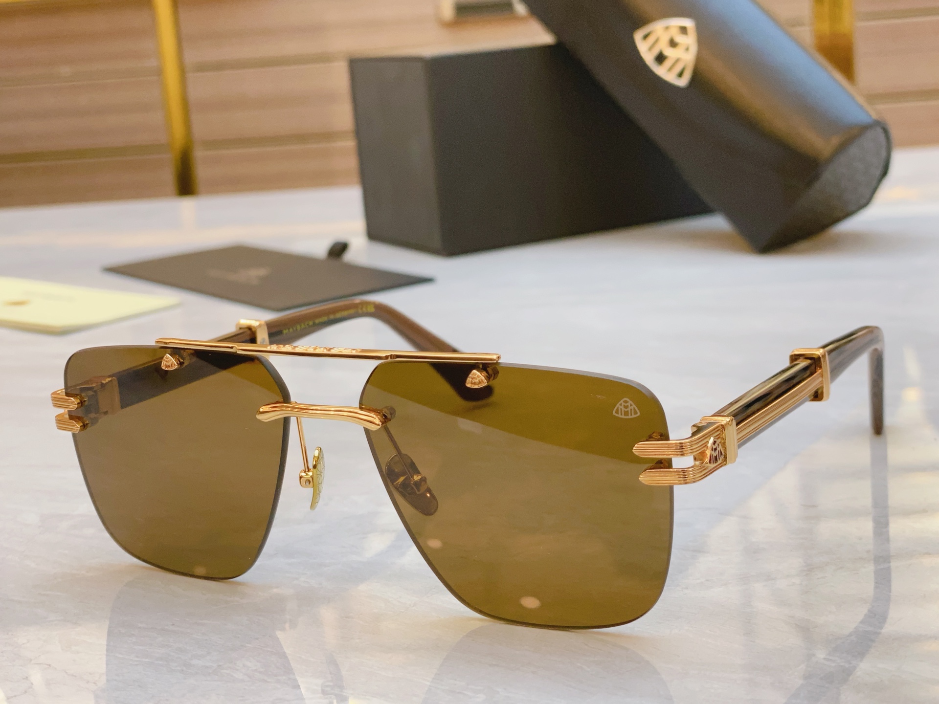 ，【MAYBAC*】迈巴*赫新款太阳镜🕶️🕶️，MODEL LP/F/M-BO /E - Z102，SI