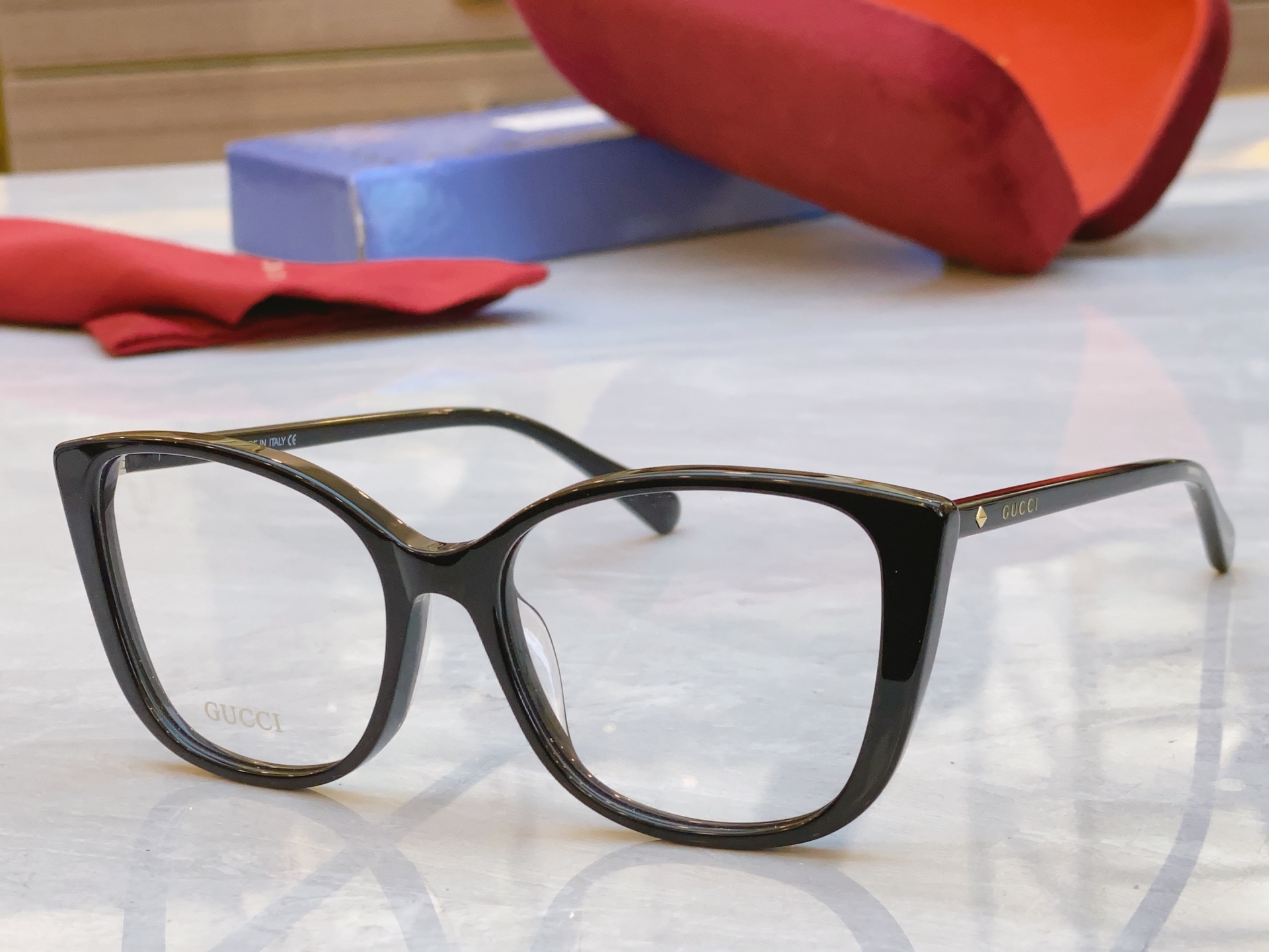 ，【GUCC*】古*驰新款光学架，MODEL：GG0026O，SIZE：54口18-145