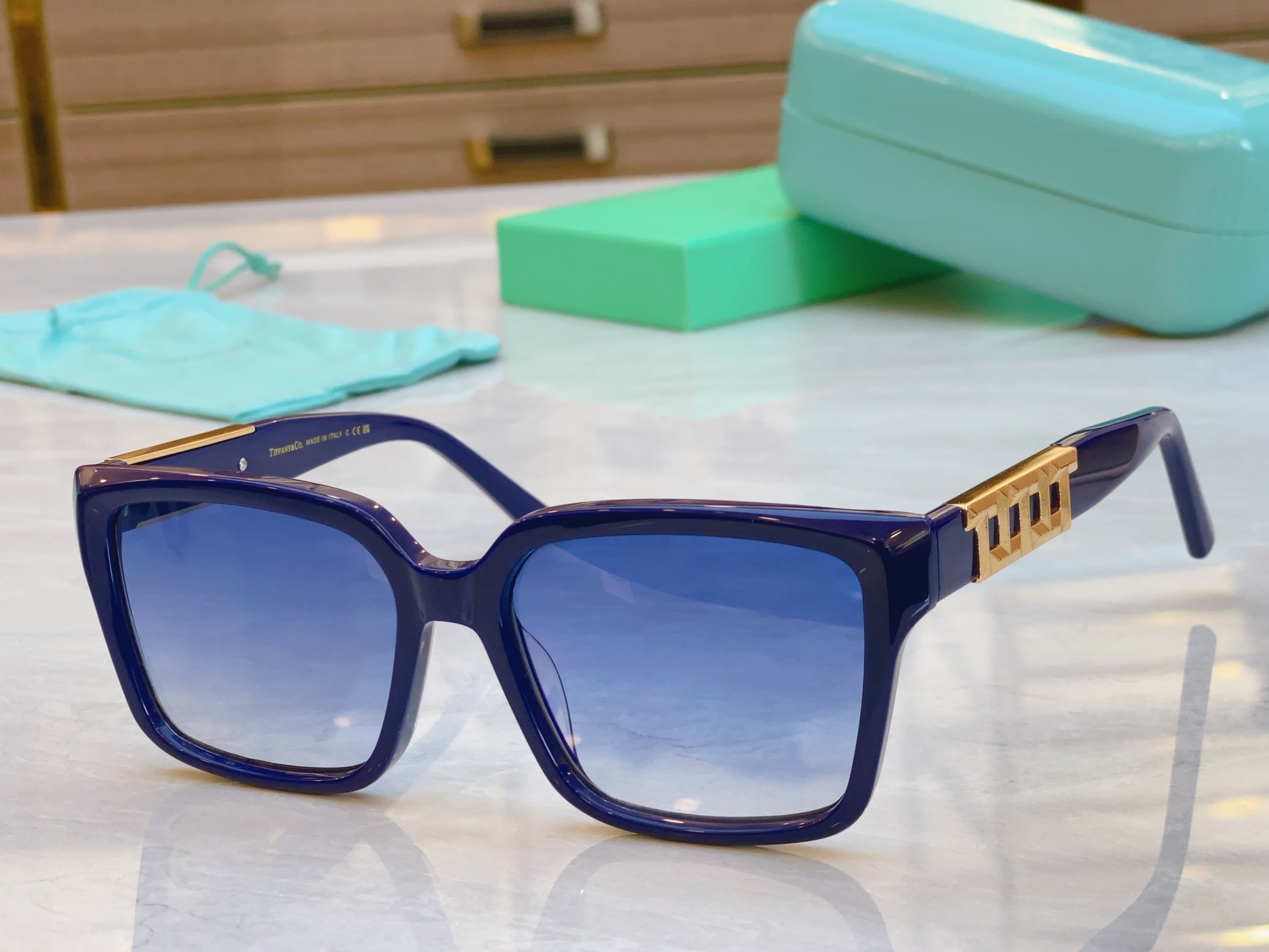 ，【Tiffany & Co.】蒂芙*尼新款太阳镜🕶️，Mod：TF5016，Size：56口17-14