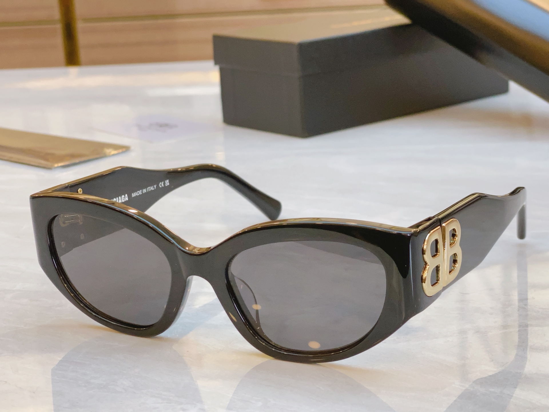 ，【BALENCIAG*】巴黎*世家新款太阳镜，MODEL：BB0324S，SIZE：55口20-135