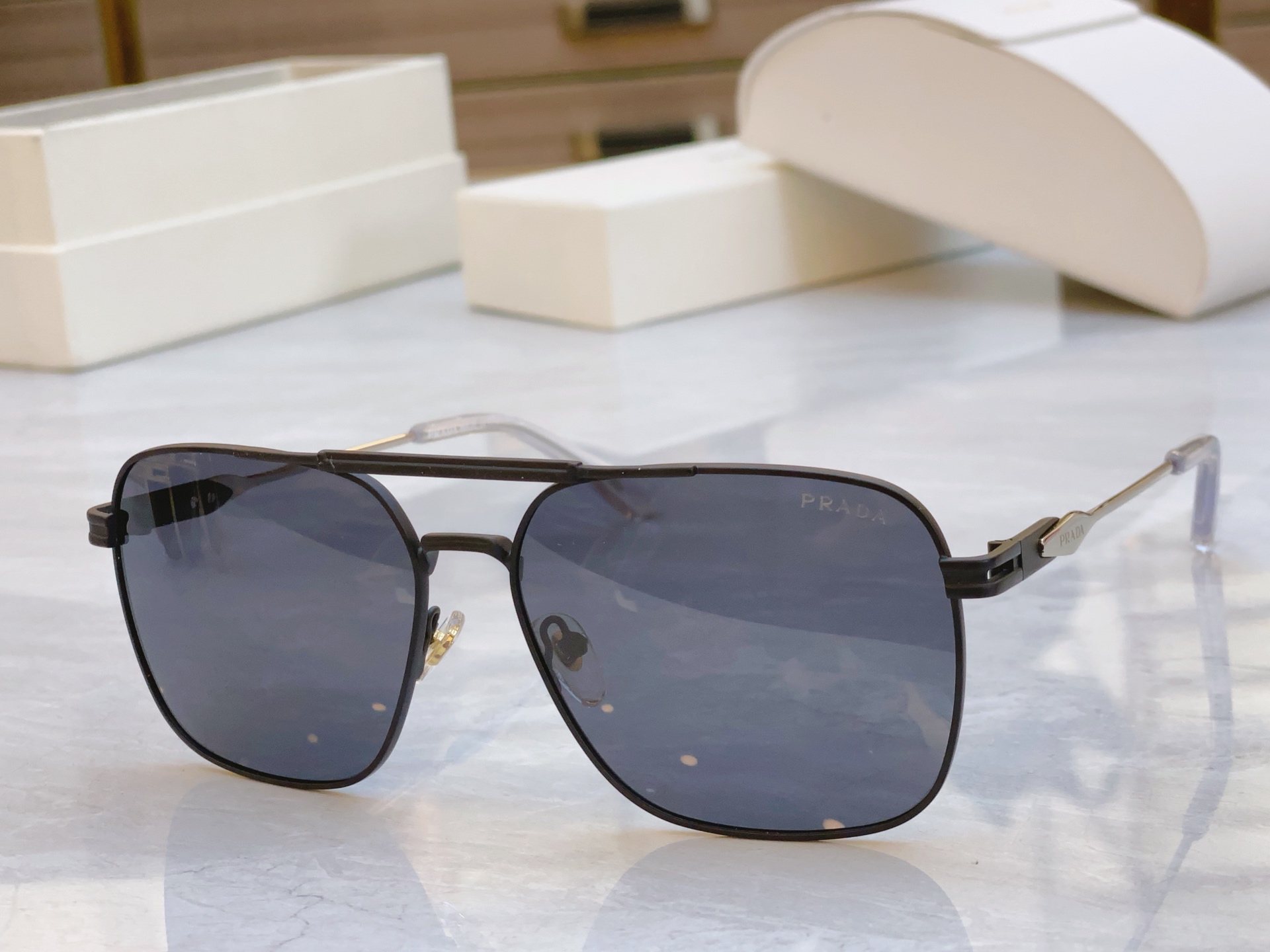 ，【PRAD*】普拉*达新款太阳镜🕶️，MODEL：PR A92-S，SIZE：60口15-145