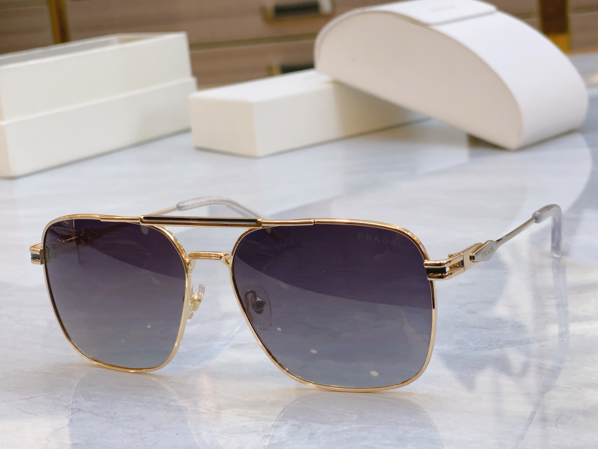 ，【PRAD*】普拉*达新款太阳镜🕶️，MODEL：PR A92-S，SIZE：60口15-145