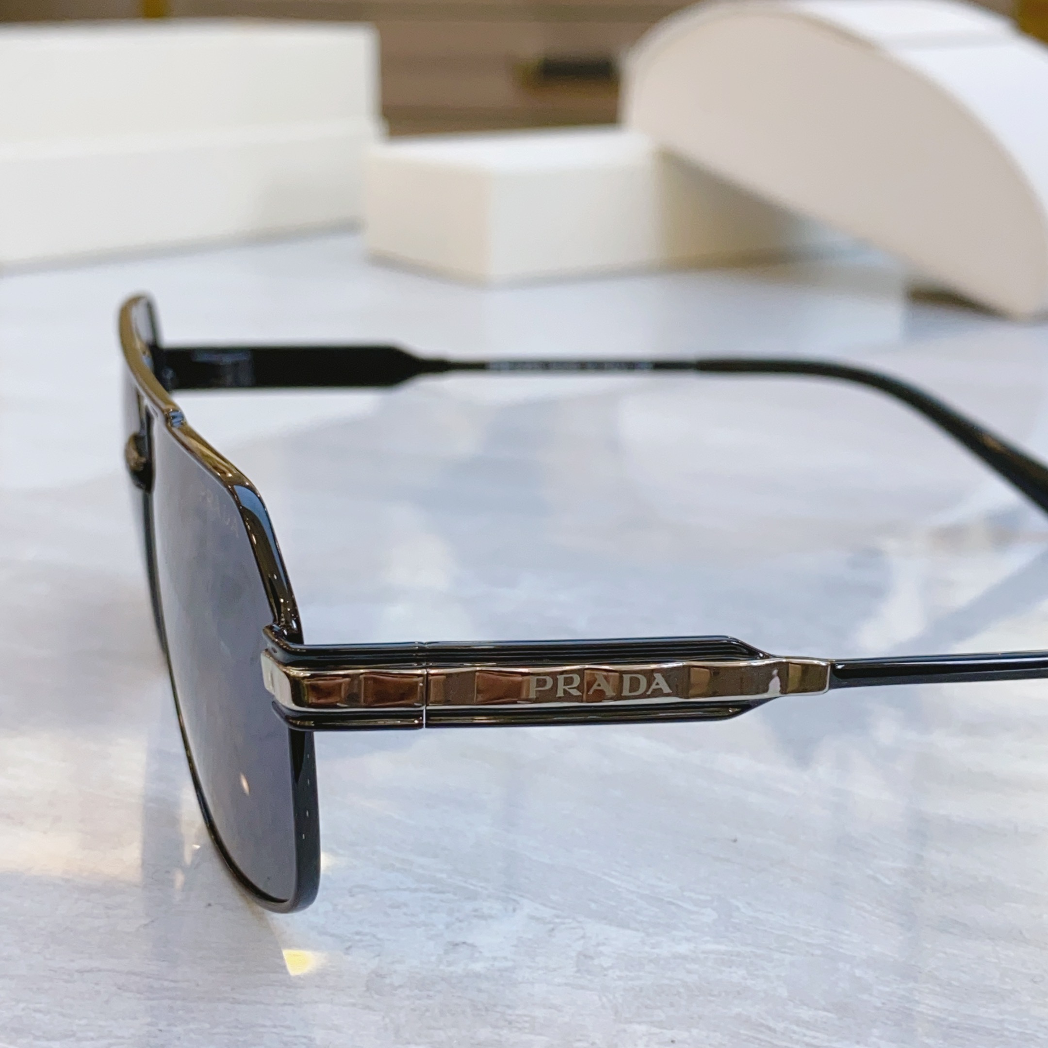 ，【PRAD*】普拉*达新款太阳镜🕶️，MODEL：PR A90-S，SIZE：60口14-145