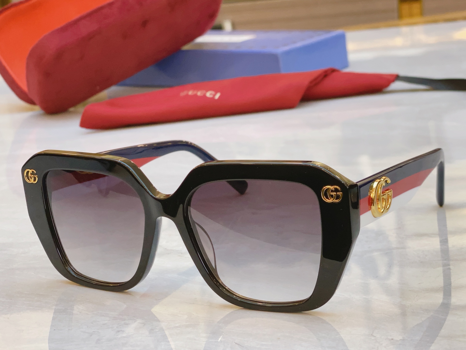 ，【GUCC*】古*驰新款光学架，MODEL：GG1645，SIZE：54口18-140