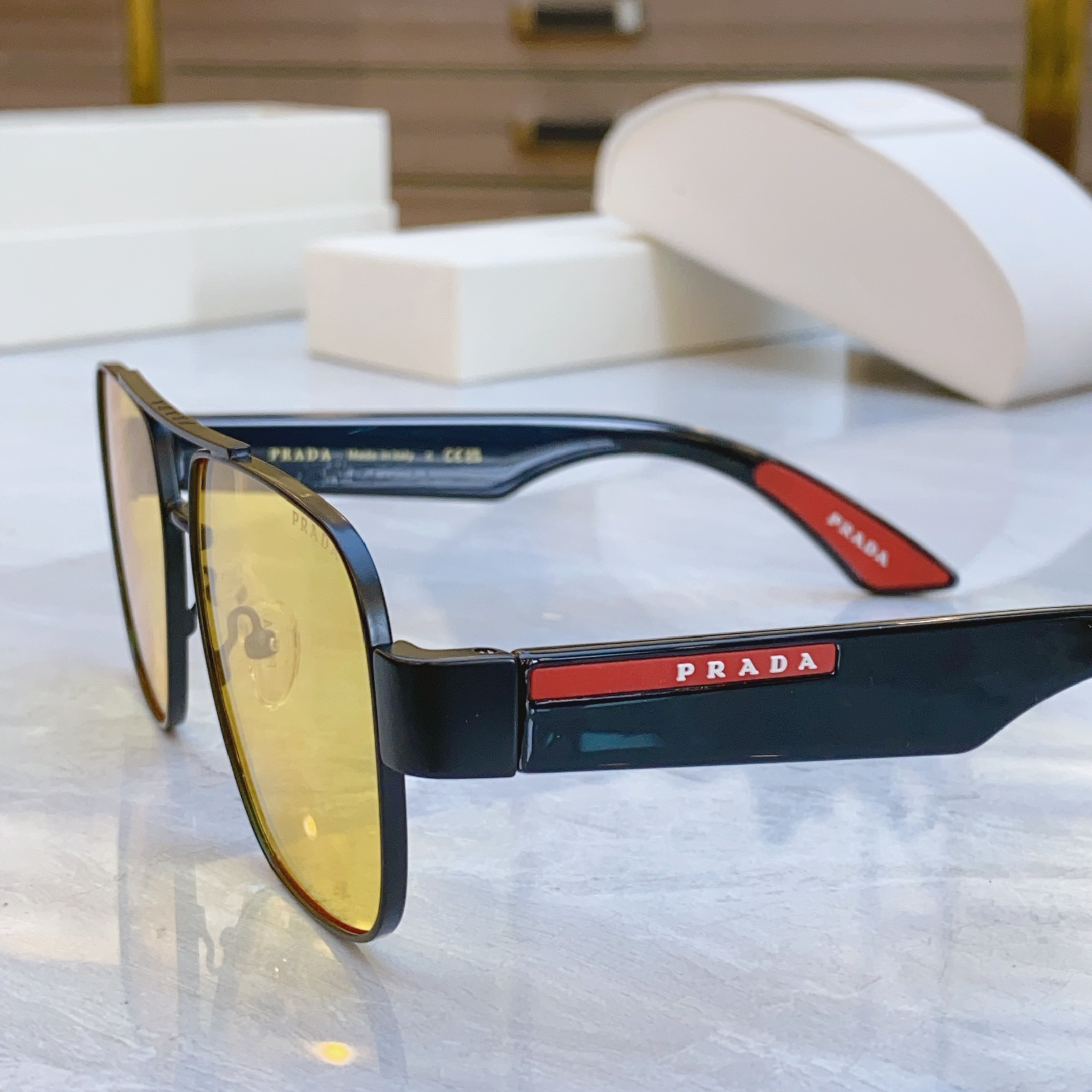 ，【PRAD*】普拉*达新款太阳镜🕶️，MODEL：PR S168VS，SIZE：59口15-140