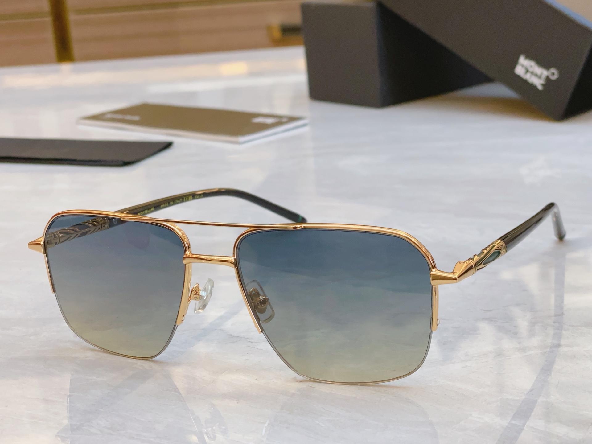 ，【MONT BLAN*】万宝*龙新款太阳镜，MODELMB0708S，SIZE57口17-145