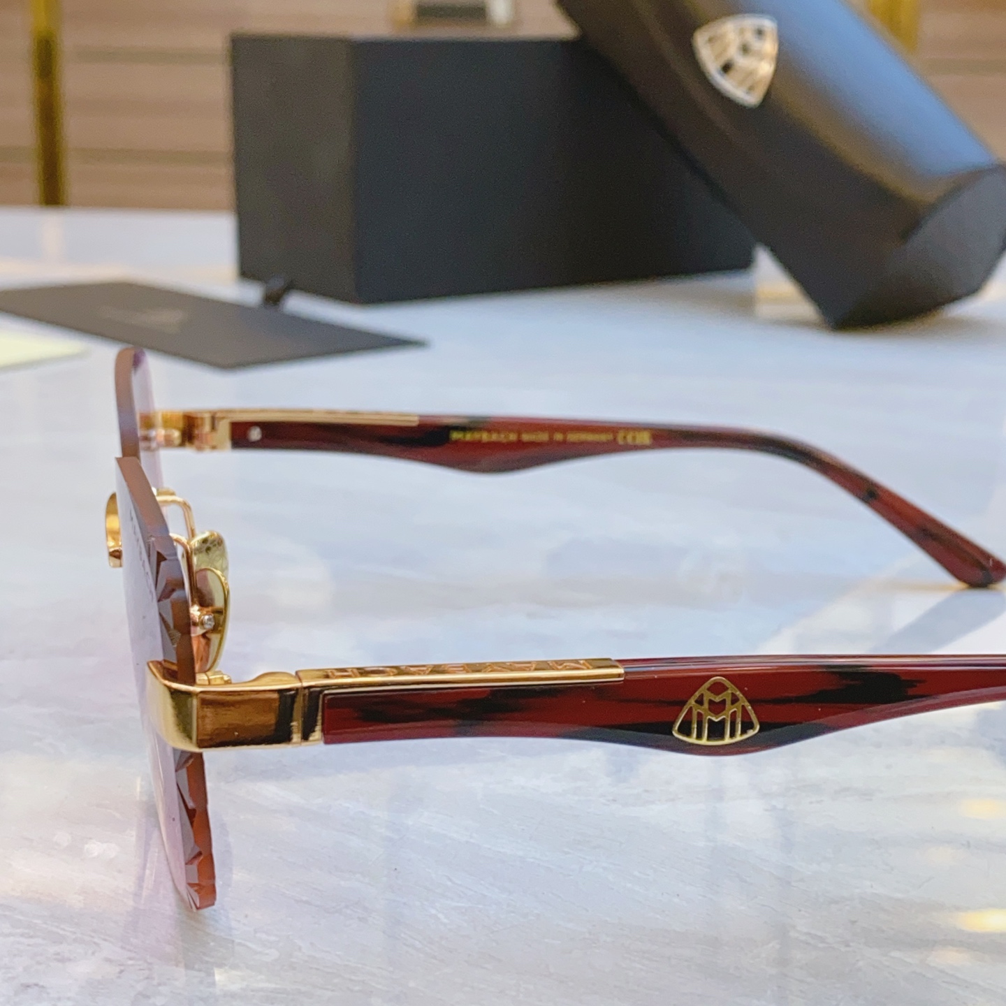 ，【MAYBAC*】迈巴*赫新款太阳镜🕶️🕶️，MODEL SY/Z-MJ- IZ130，SIZE：59