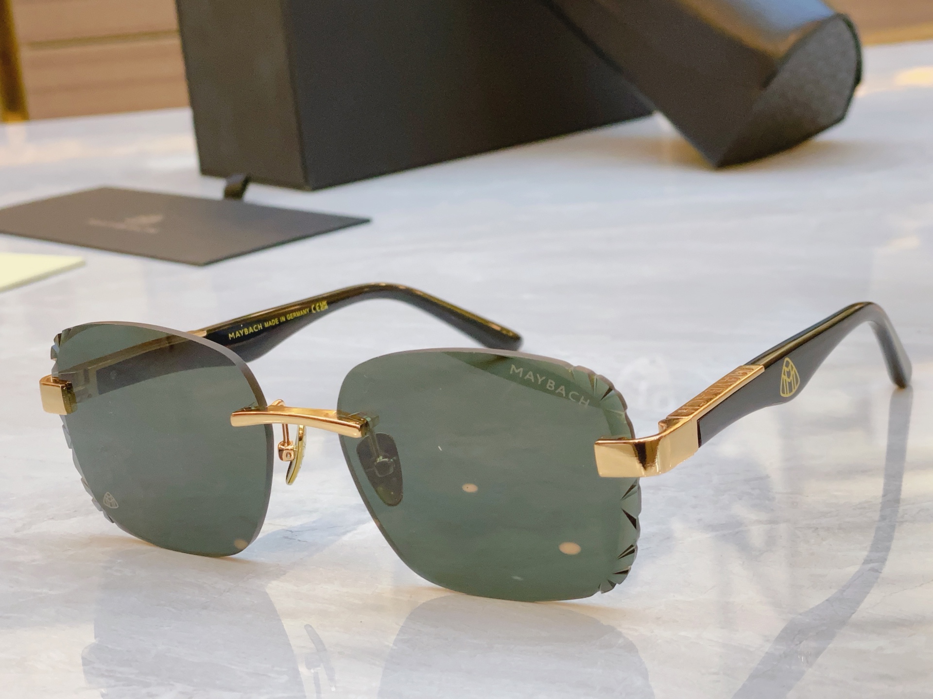 ，【MAYBAC*】迈巴*赫新款太阳镜🕶️🕶️，MODEL SY/Z-MJ- IZ130，SIZE：59