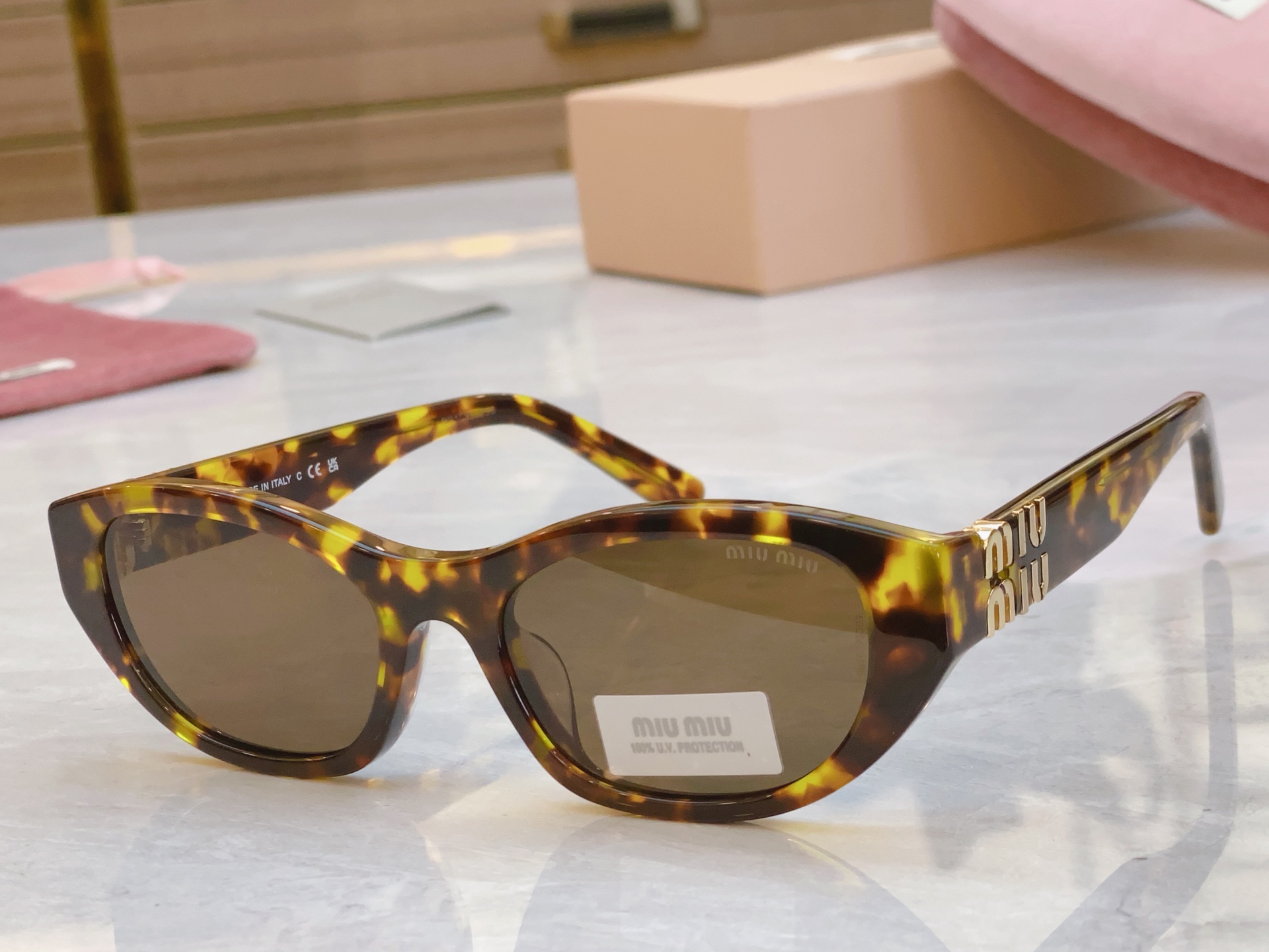 ，【MIU MI*】缪缪新款太阳镜，MODELSMU A03S，SIZE：53口19-140