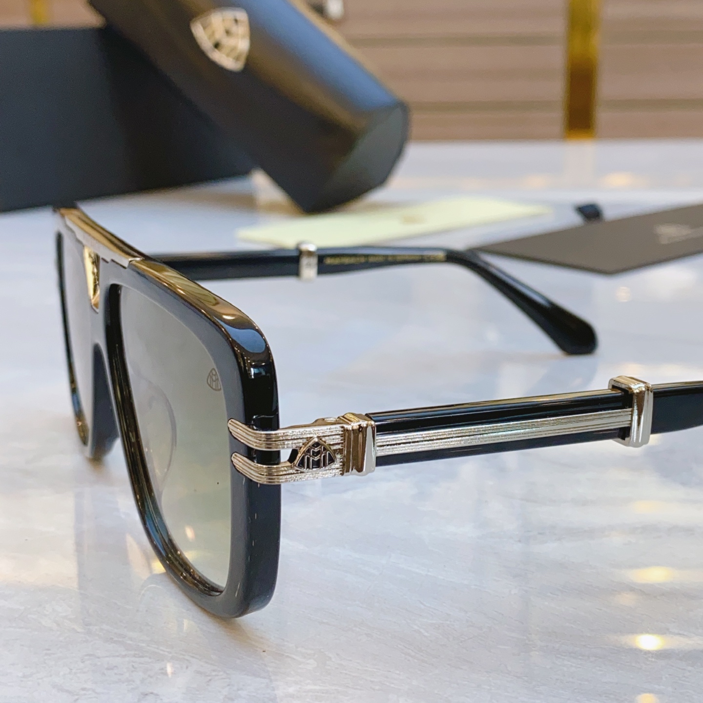 ，【MAYBAC*】迈巴*赫新款太阳镜🕶️🕶️，MODEL SH/V/ Q-NQ/T-Z105，SIZE