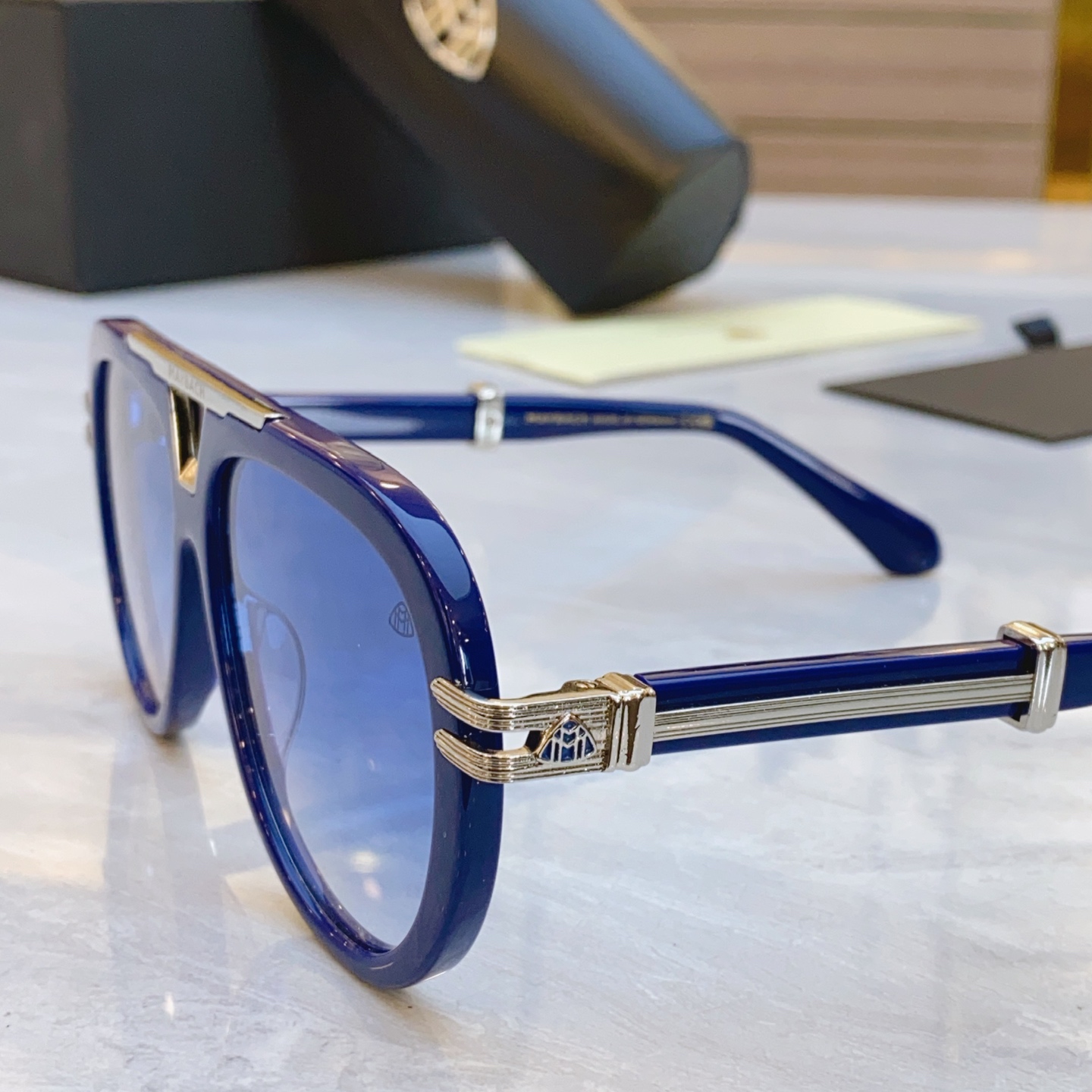 ，【MAYBAC*】迈巴*赫新款太阳镜🕶️🕶️，MODEL VK/Y/ I-LC/I-Z104，SIZE