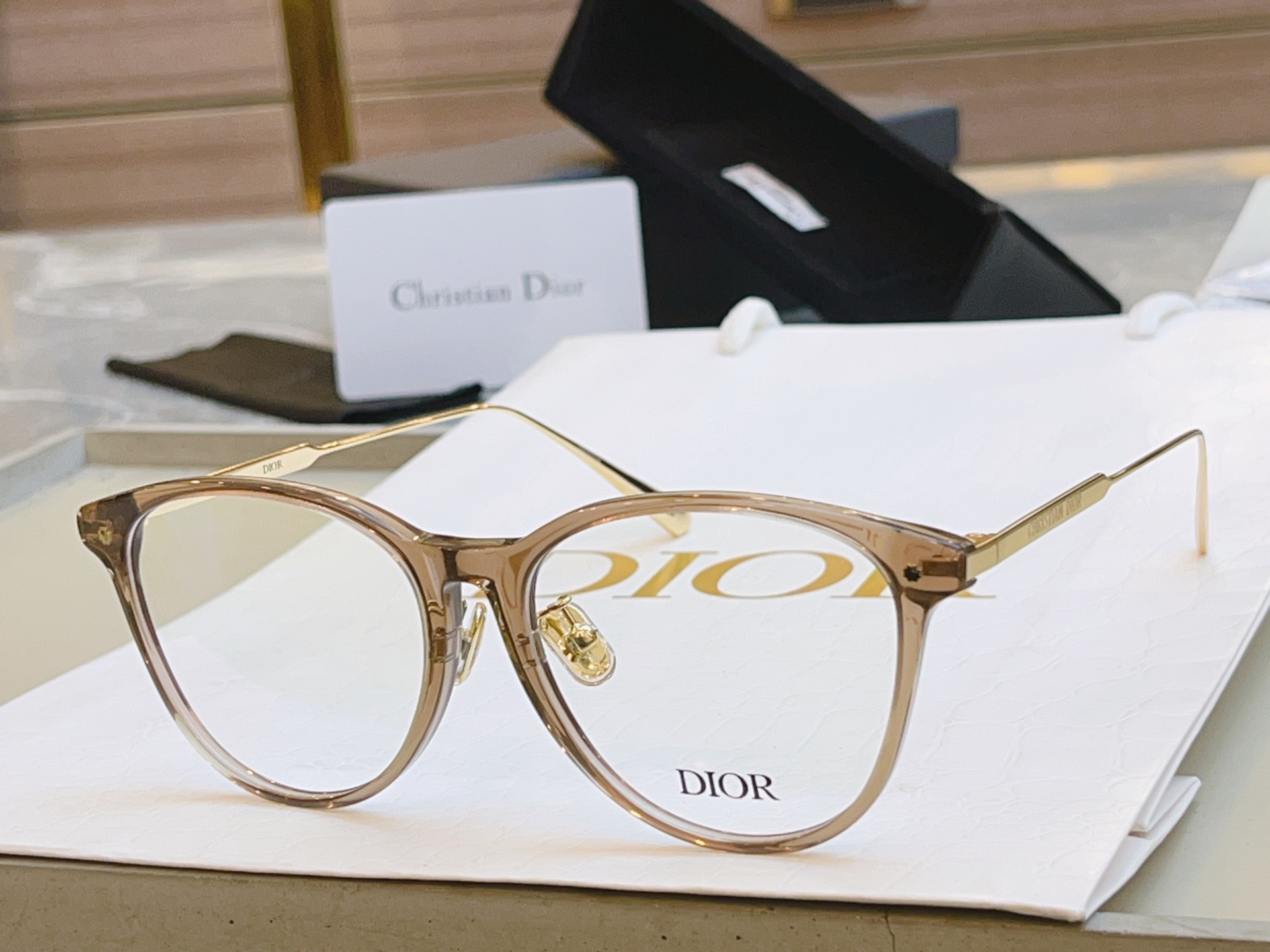 ，【Dio*】迪*奥新款光学架，
Mod：mini CD O A5L，Size：53-16-145