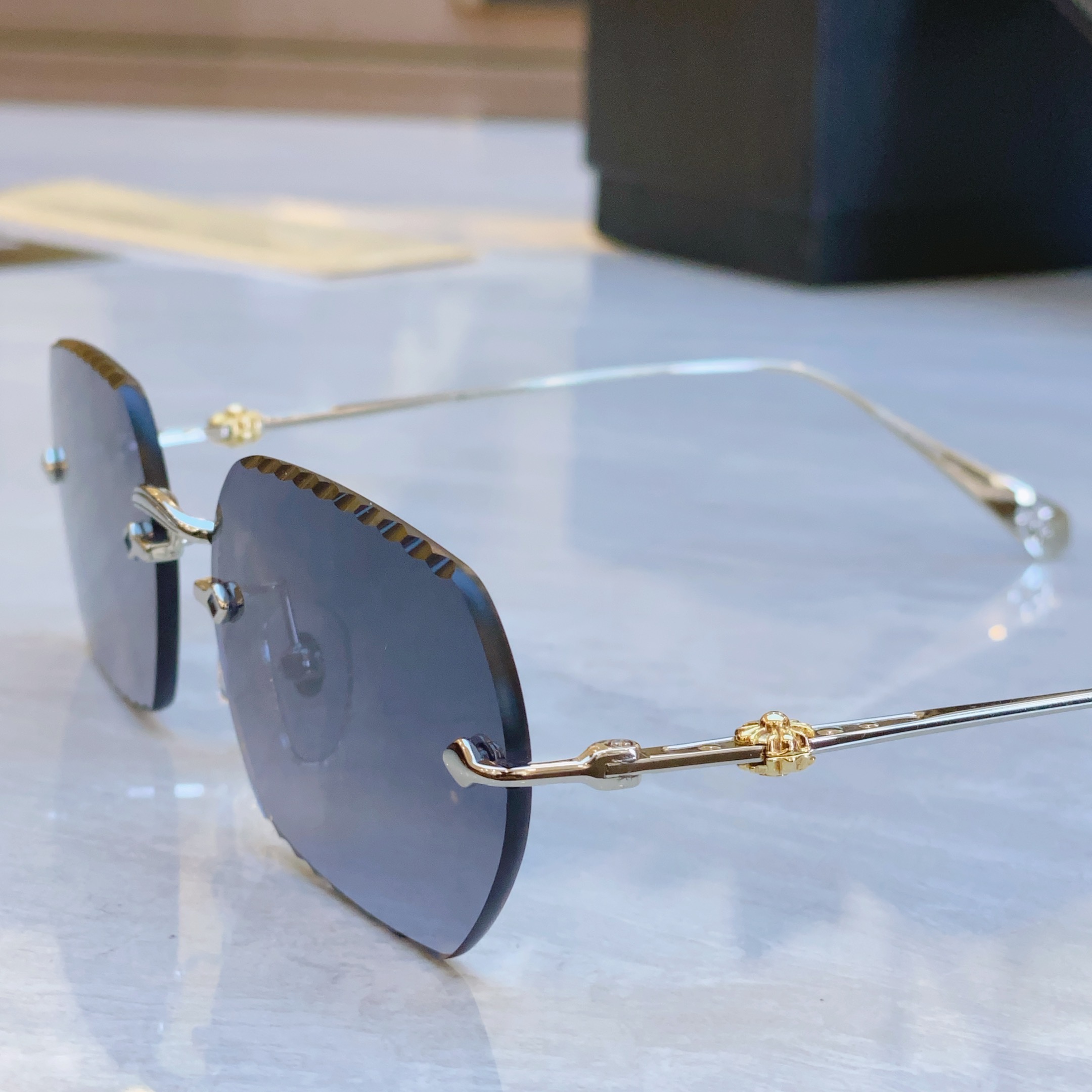 ，【CHROME HEART*】克罗*心新款太阳镜，MODEL：9109，SIZE：57口21-142