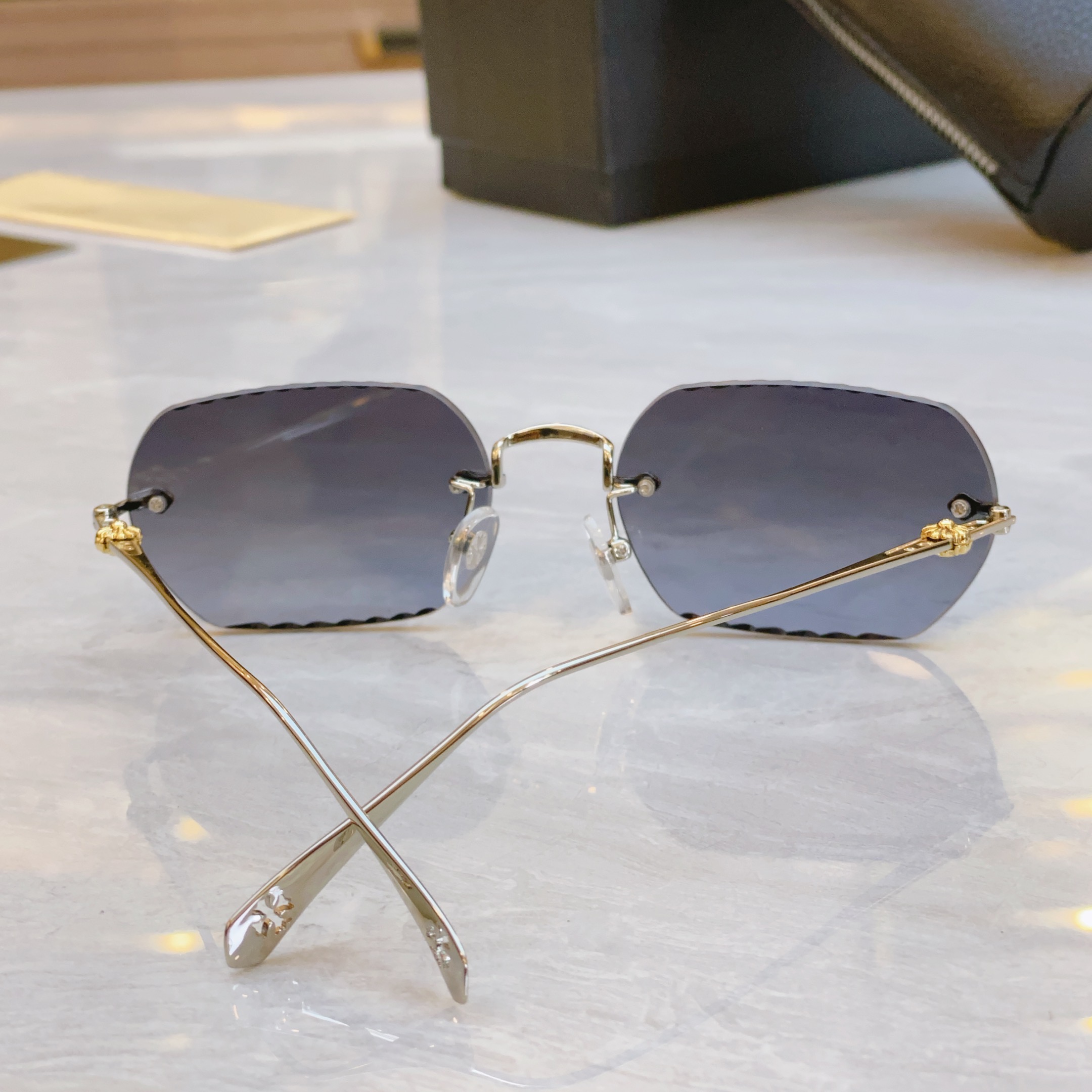 ，【CHROME HEART*】克罗*心新款太阳镜，MODEL：9109，SIZE：57口21-142