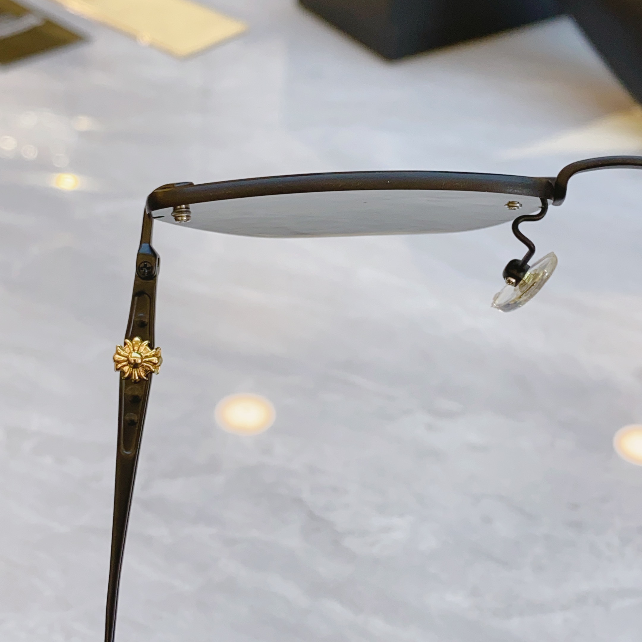 ，【CHROME HEART*】克罗*心新款太阳镜，MODEL：9112，SIZE：52口22-142