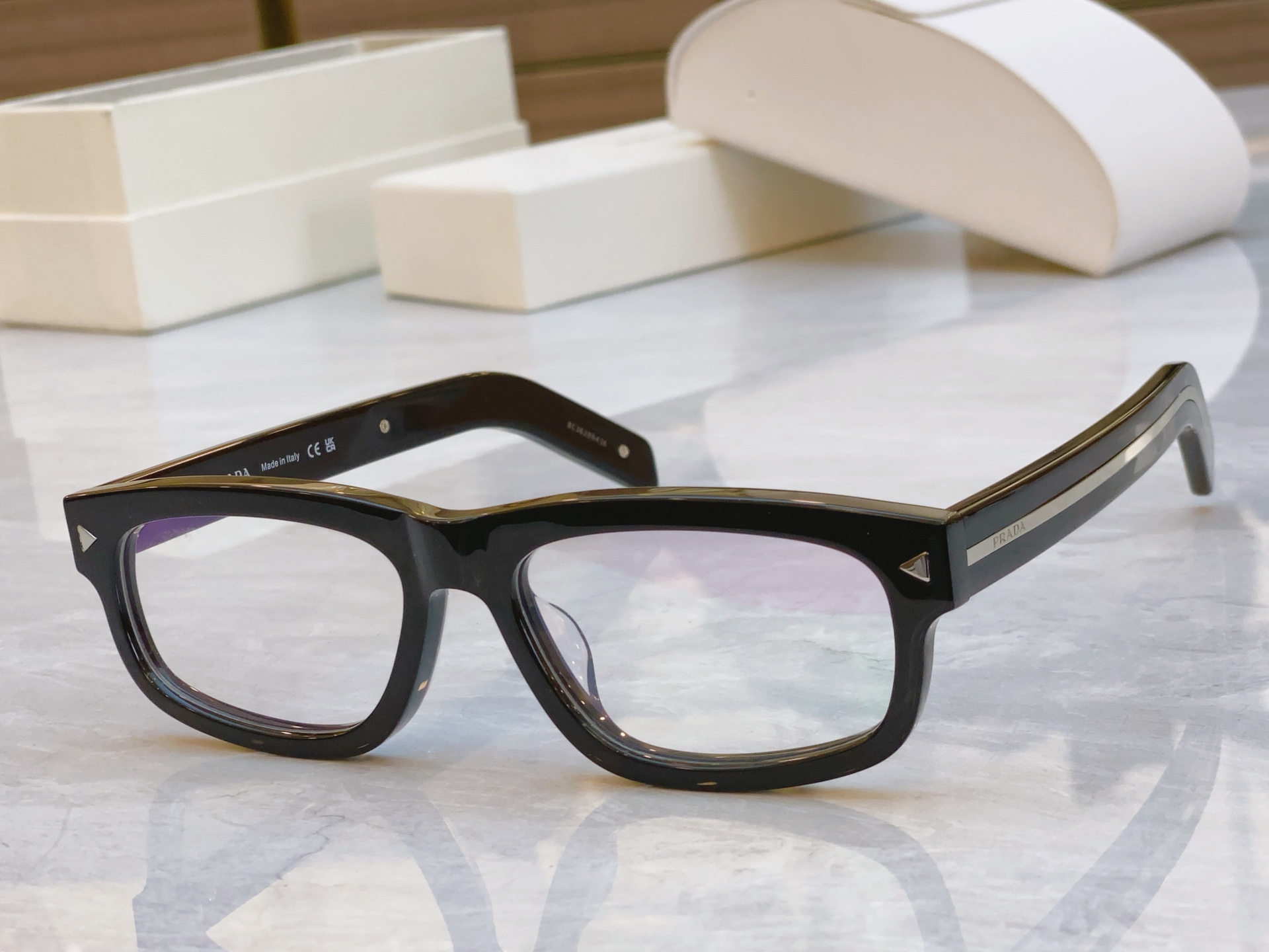 ，【PRAD*】普拉*达新款眼镜架，MODEL：PR B11SF，SIZE：55口18-145