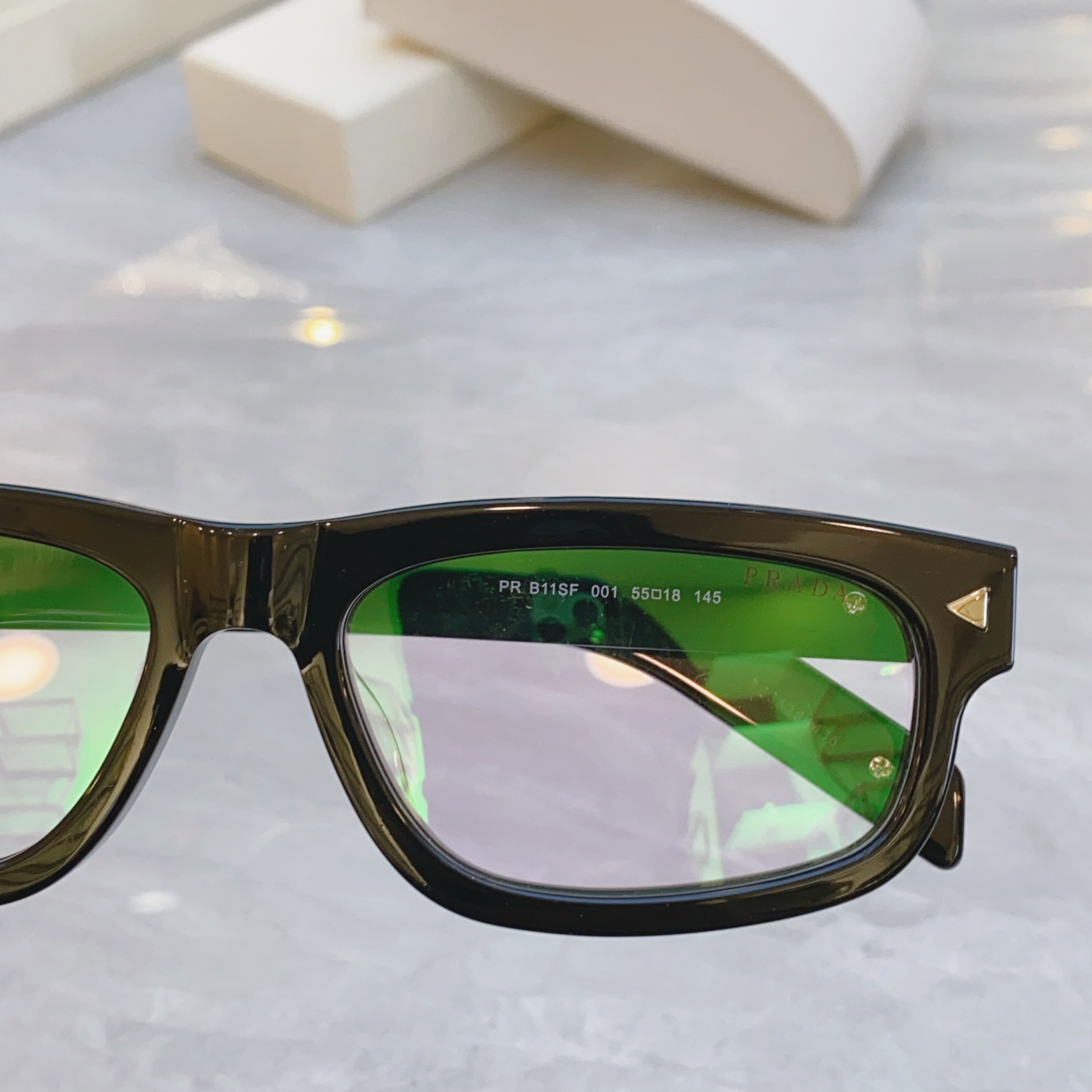 ，【PRAD*】普拉*达新款眼镜架，MODEL：PR B11SF，SIZE：55口18-145