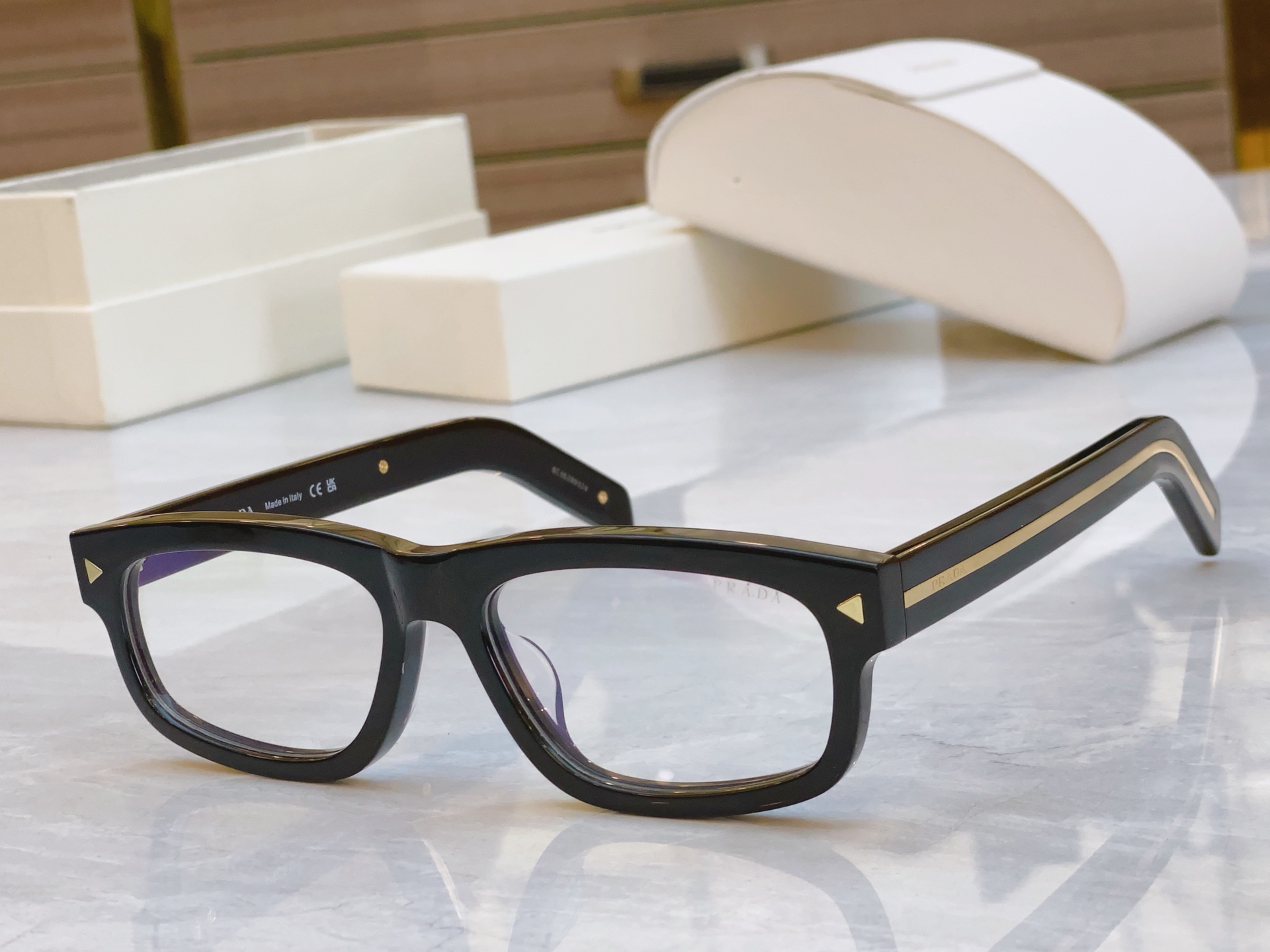 ，【PRAD*】普拉*达新款眼镜架，MODEL：PR B11SF，SIZE：55口18-145