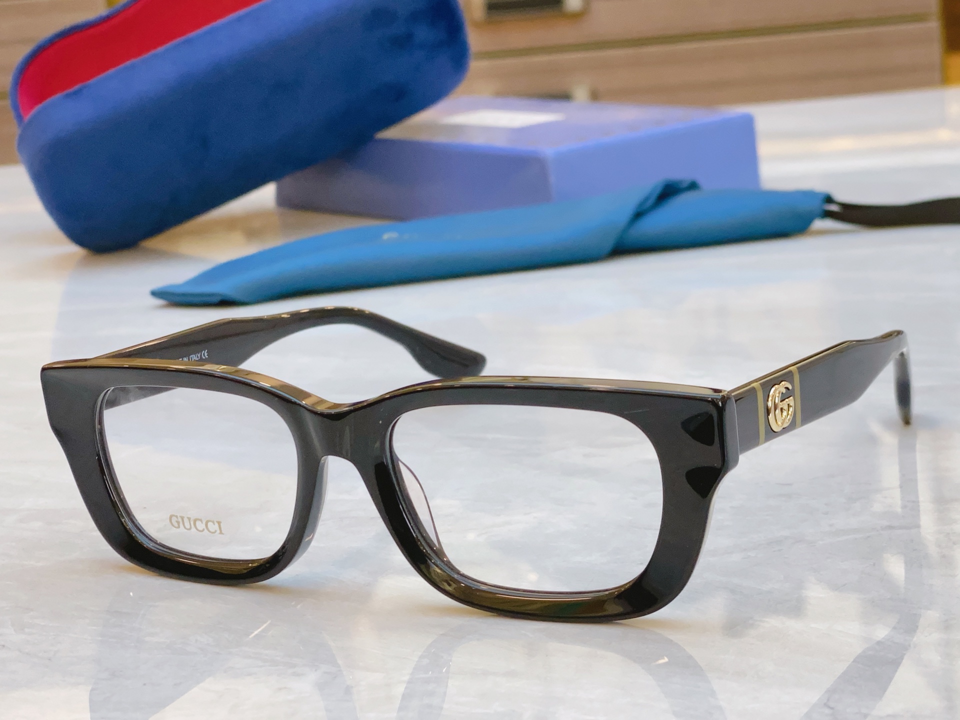 ，【GUCC*】古*驰新款光学架，MODEL：GG1533OA，SIZE：53口19-145
