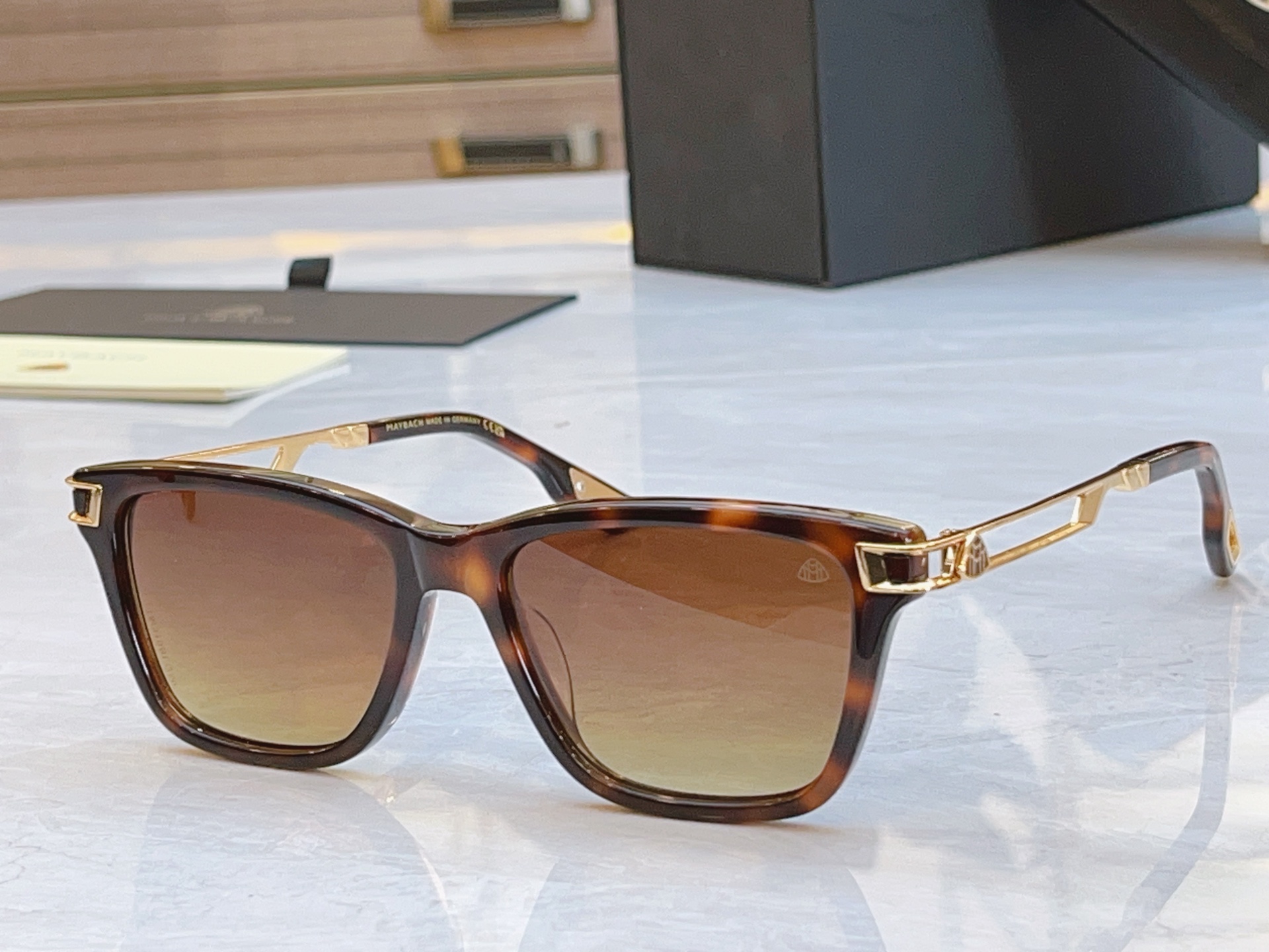 ，【MAYBAC*】迈巴*赫新款太阳镜🕶️🕶️，MODEL1K/Y/E-WX-2122，SIZE：54口