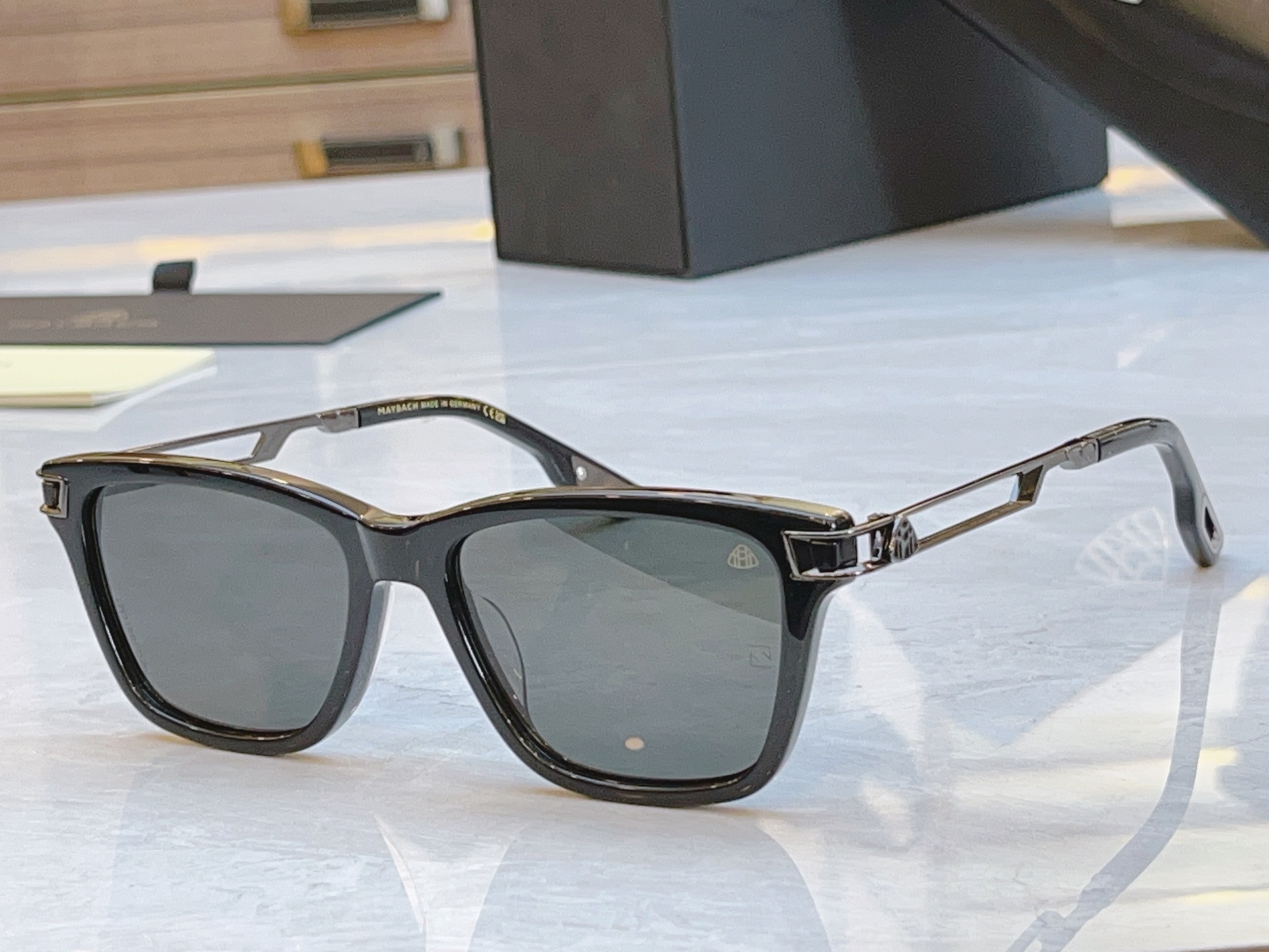 ，【MAYBAC*】迈巴*赫新款太阳镜🕶️🕶️，MODEL1K/Y/E-WX-2122，SIZE：54口