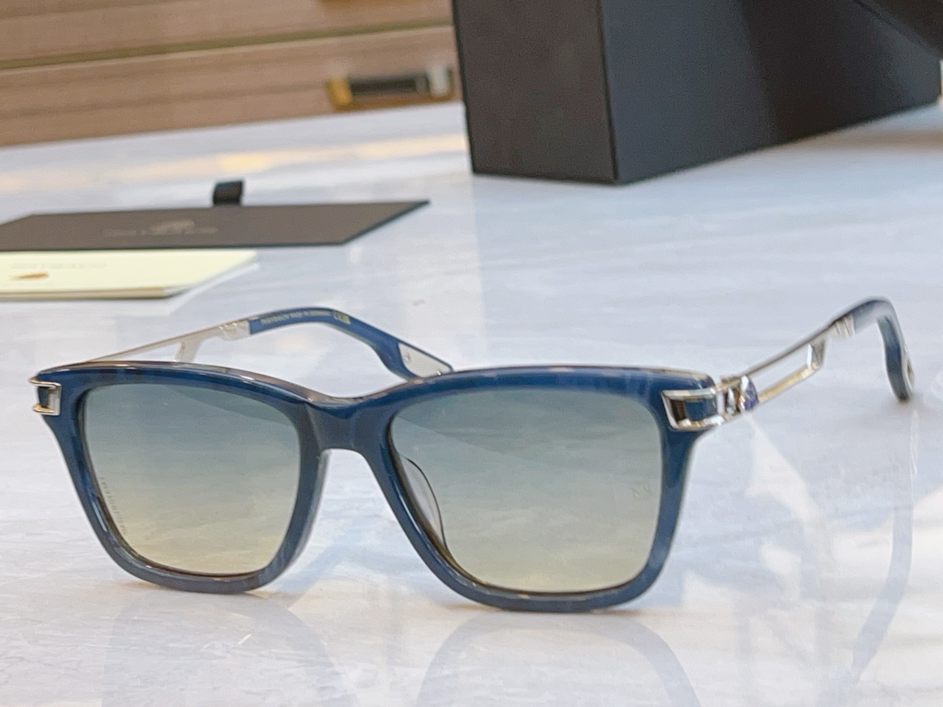 ，【MAYBAC*】迈巴*赫新款太阳镜🕶️🕶️，MODEL1K/Y/E-WX-2122，SIZE：54口