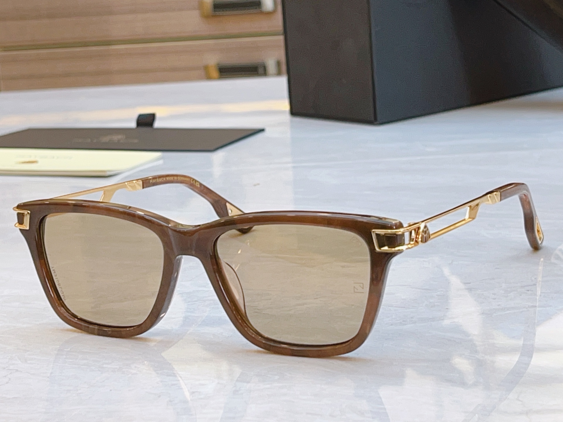 ，【MAYBAC*】迈巴*赫新款太阳镜🕶️🕶️，MODEL1K/Y/E-WX-2122，SIZE：54口
